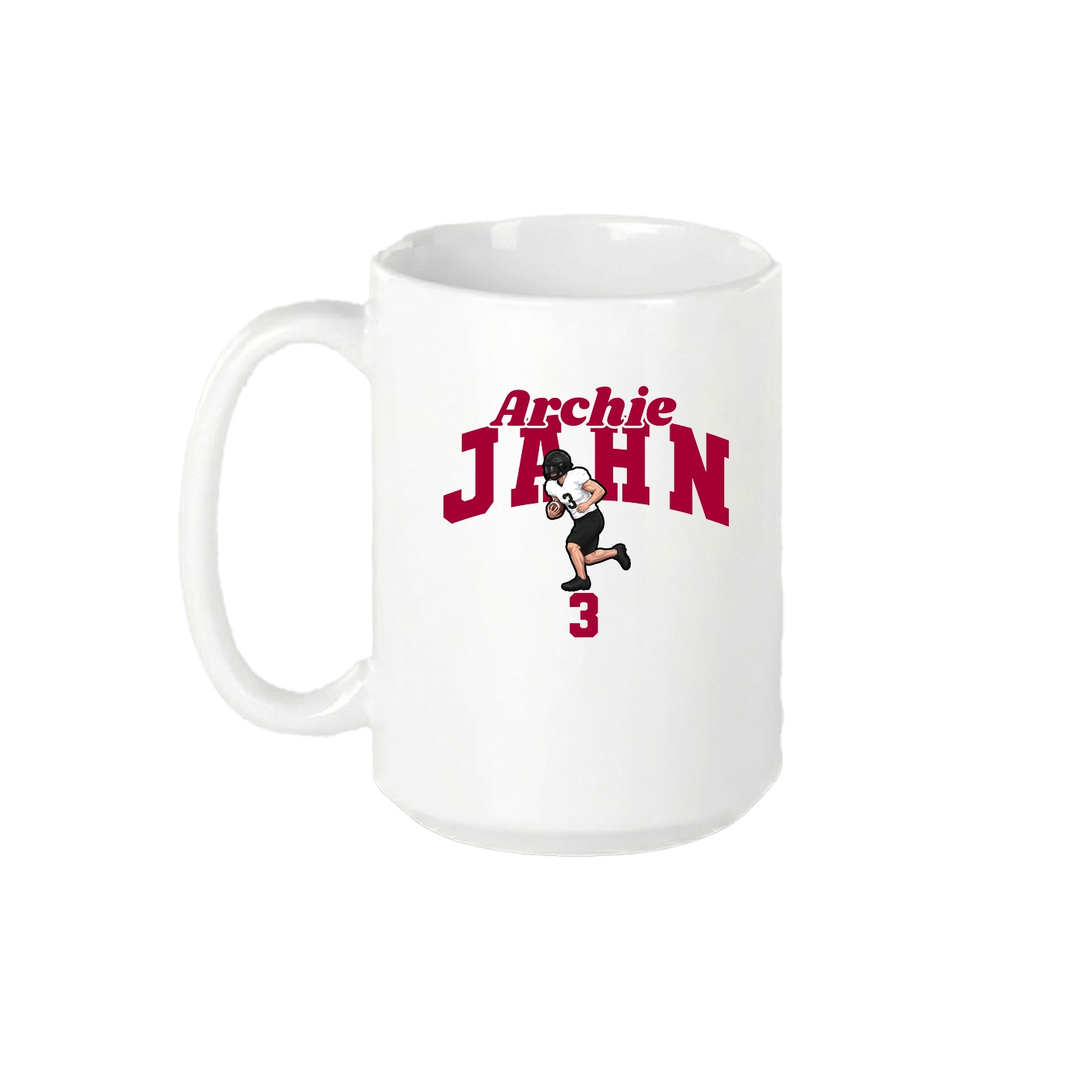15oz Coffee Mug — Signature Arch in White