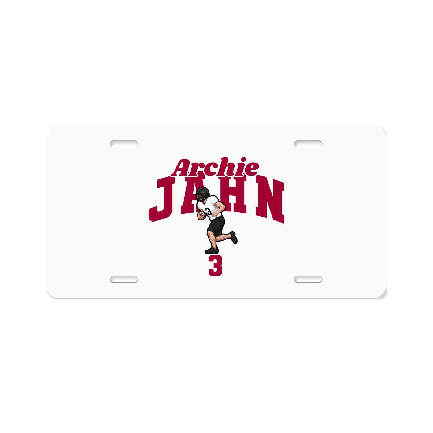 License Plate — Signature Arch in Classic