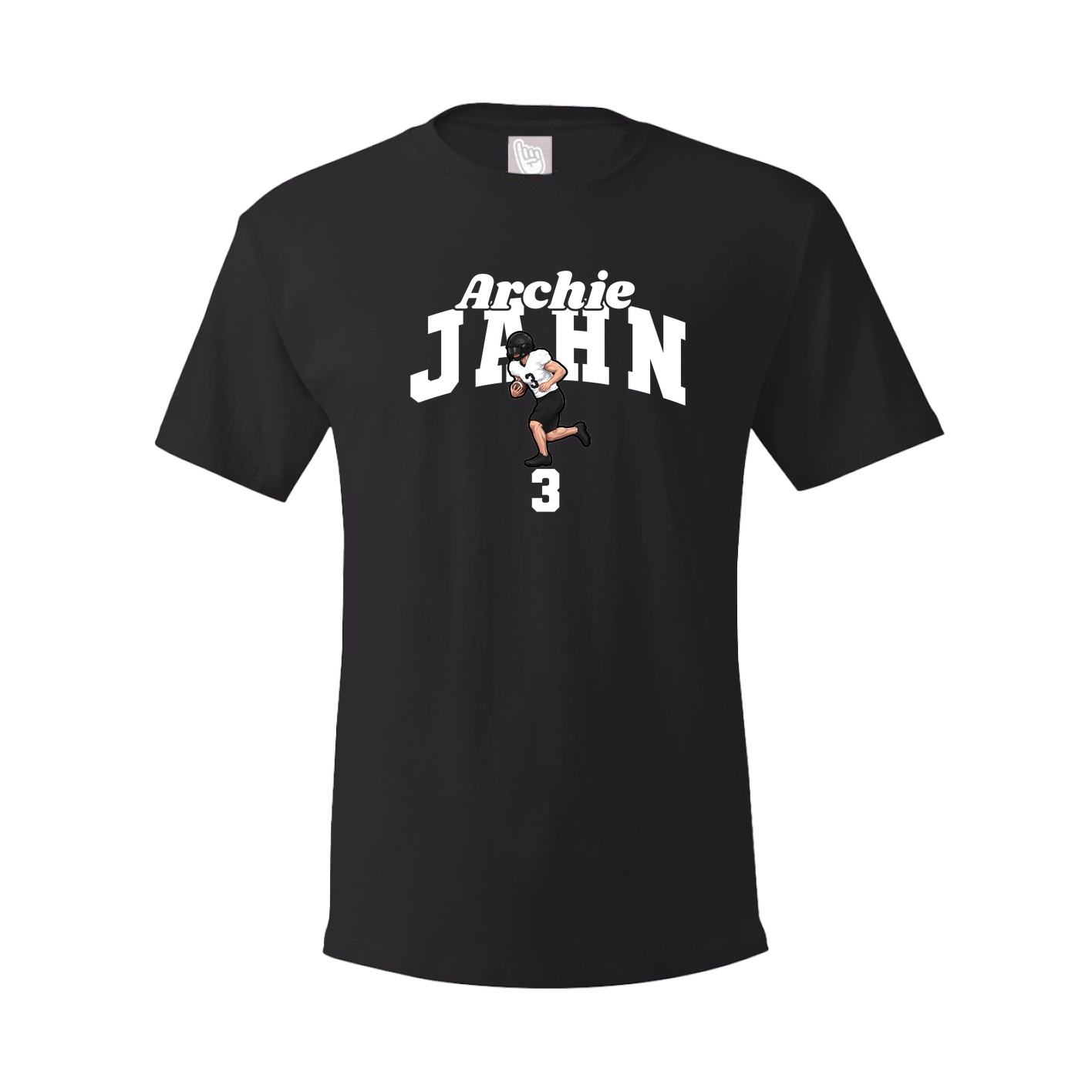 Tee — Signature Arch in Black