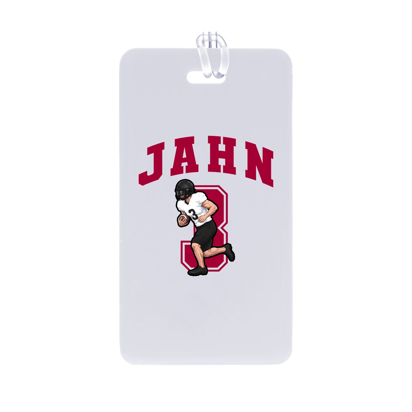 Bag Tag — Number in Classic