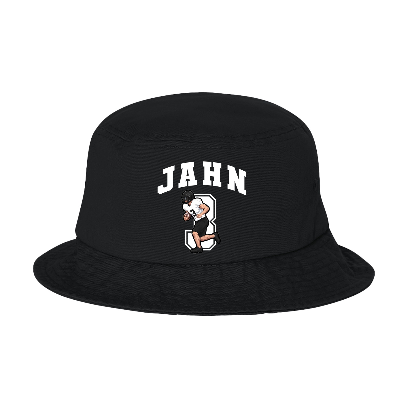 Bucket Cap — Number in Black