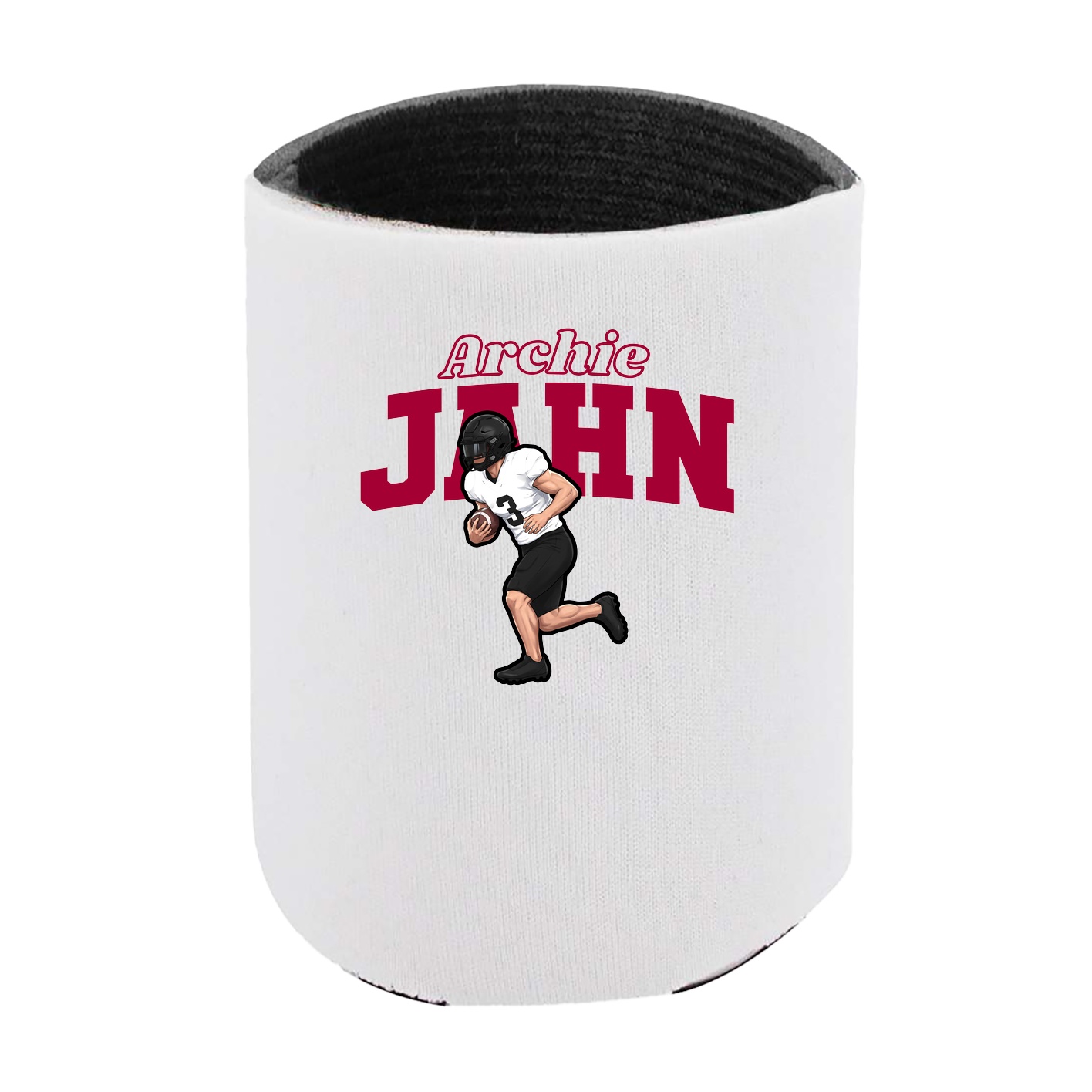 Can Holder — Name Arch in White