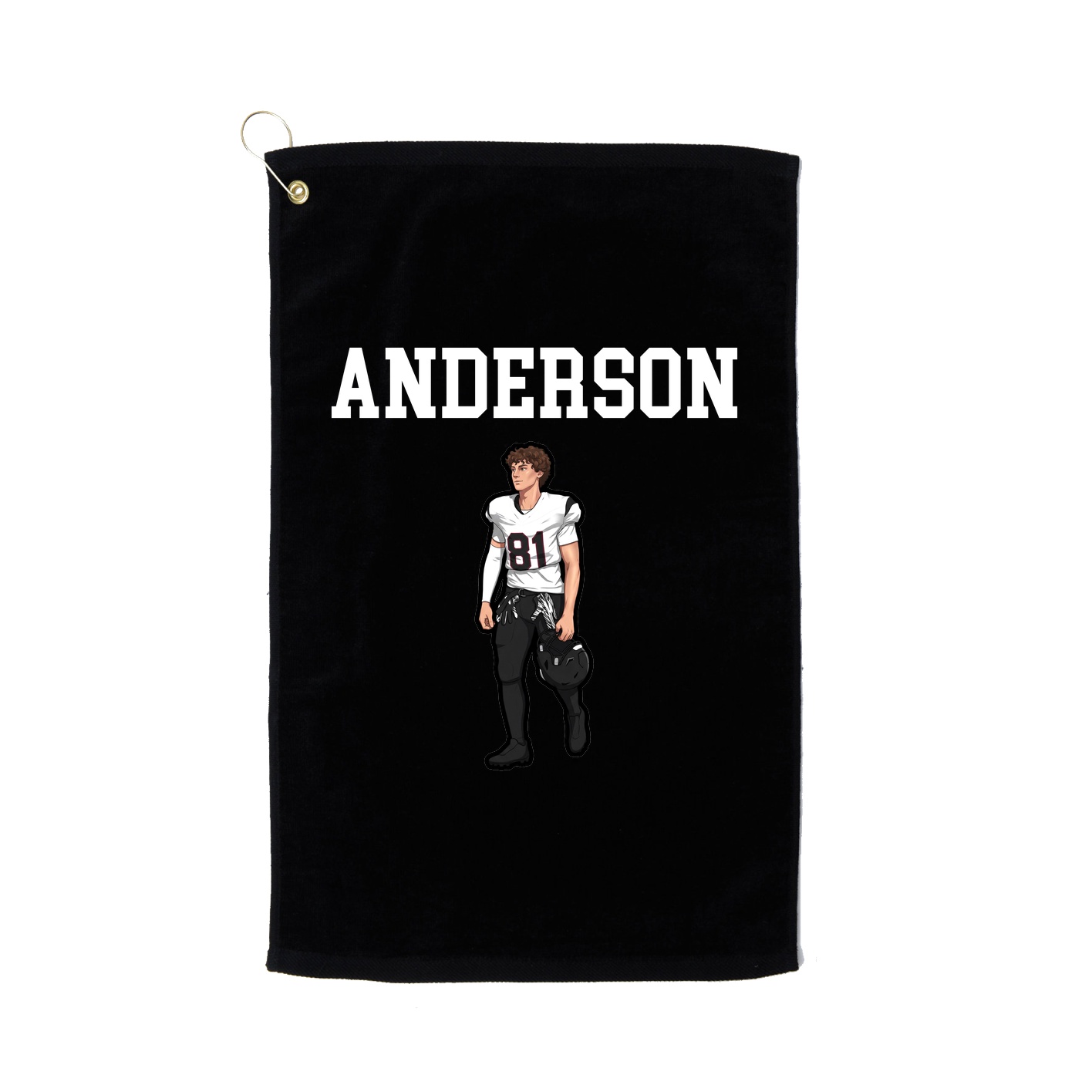 Golf Towel — Shirsey in Black
