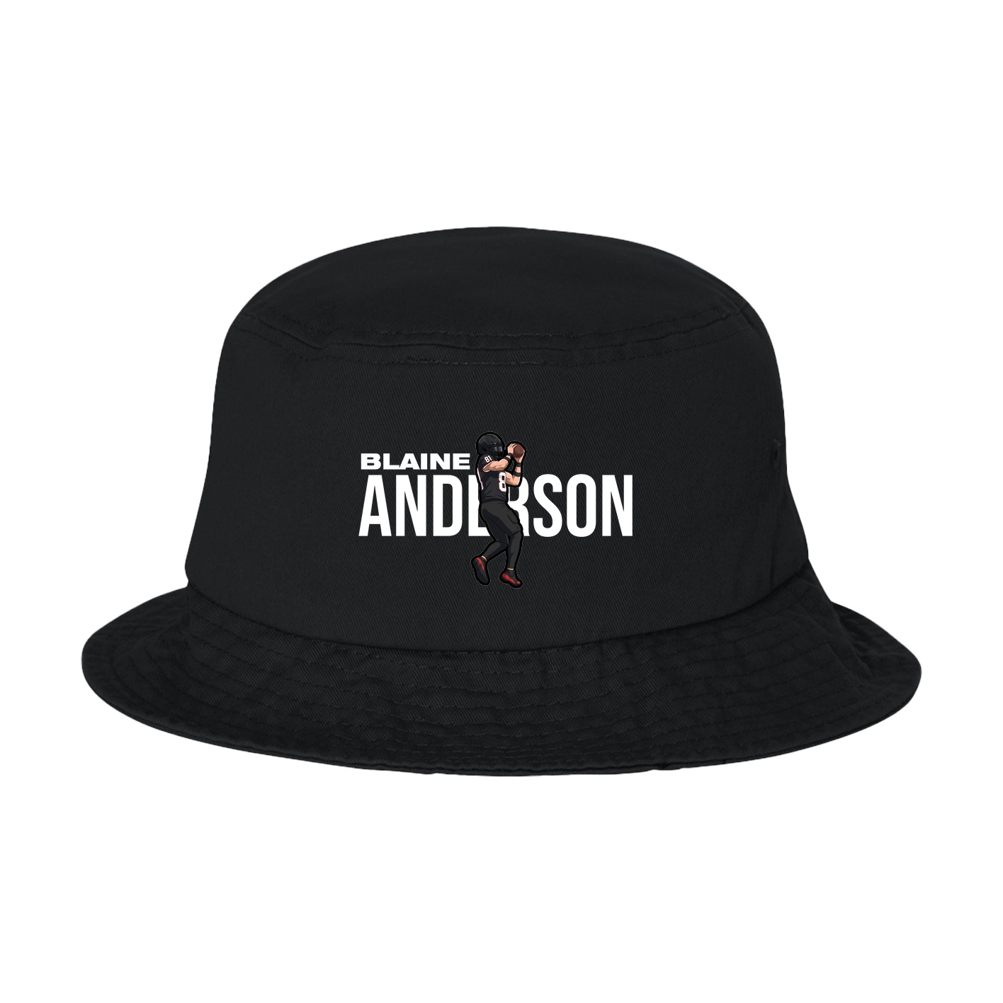 Bucket Cap — Player Name in Black