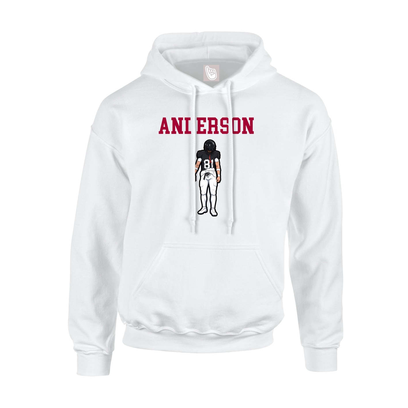 Youth Hoodie — Shirsey in White