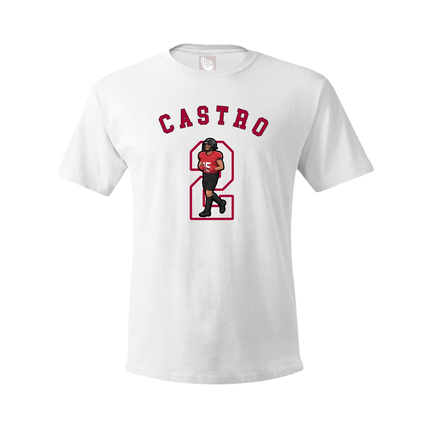 Tee — Shirsey Arch in White