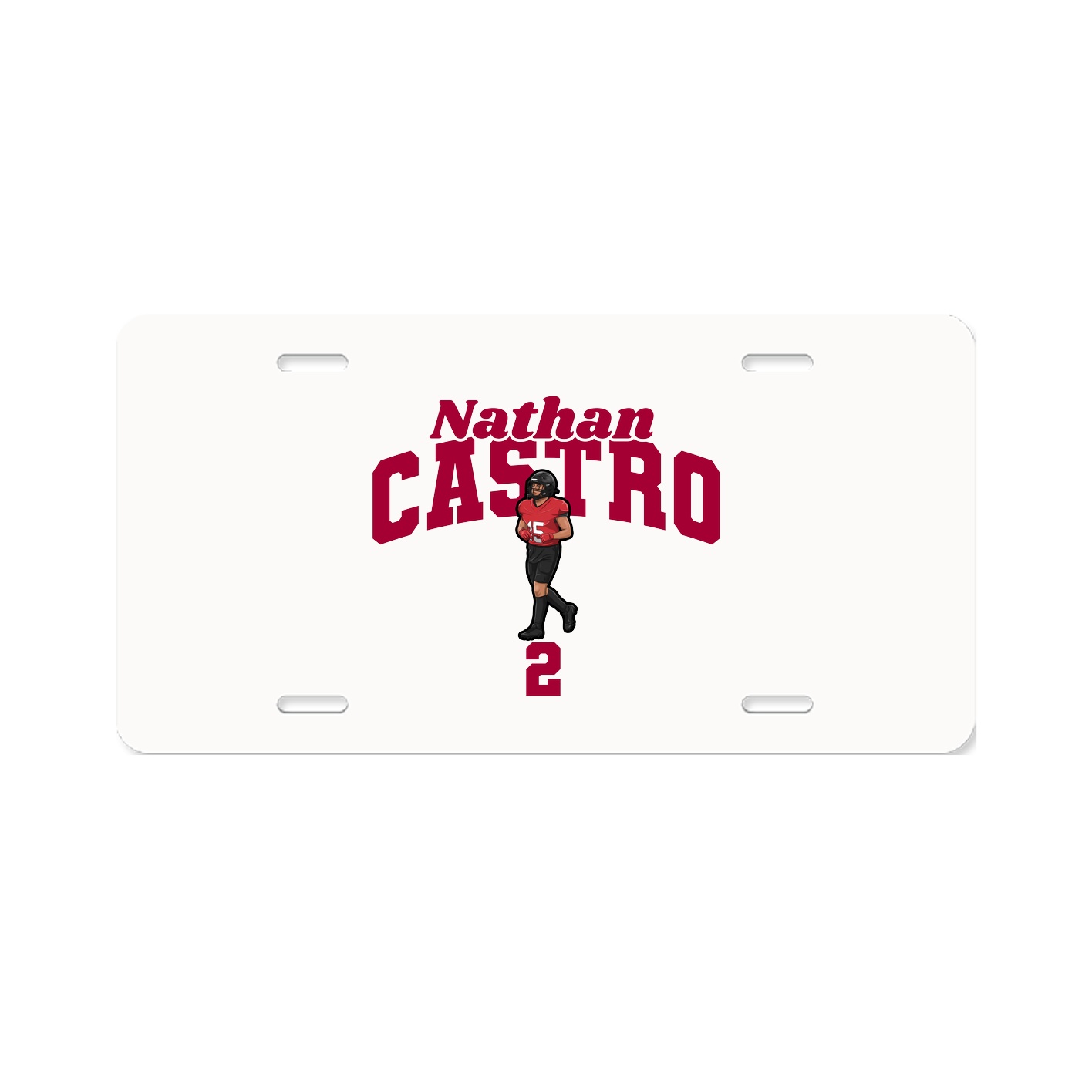 License Plate — Signature Arch in Classic