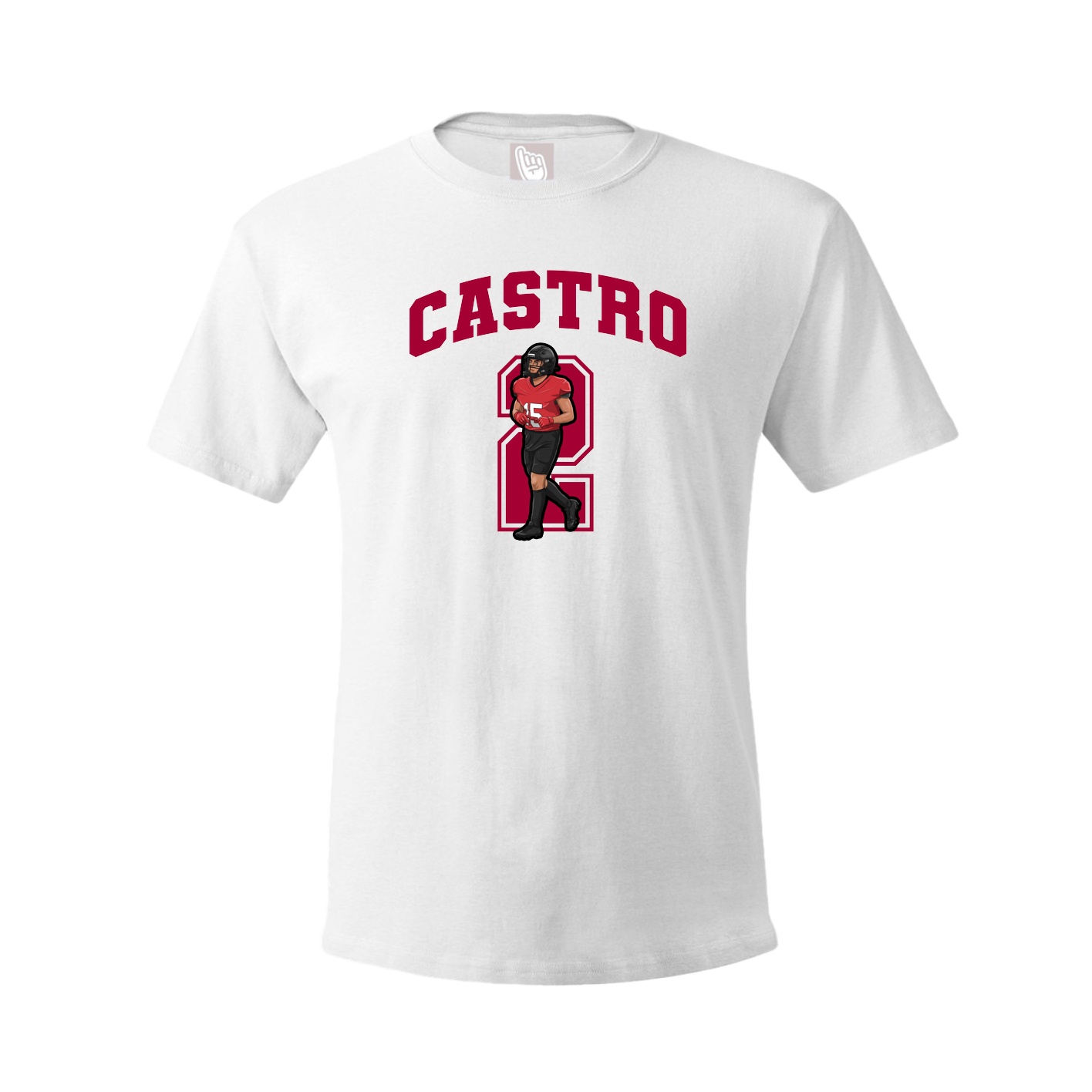 Tee — Number in White