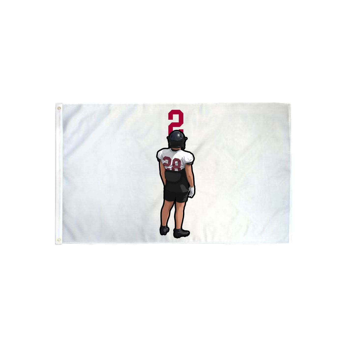3x5 Flag — Number Top in Classic