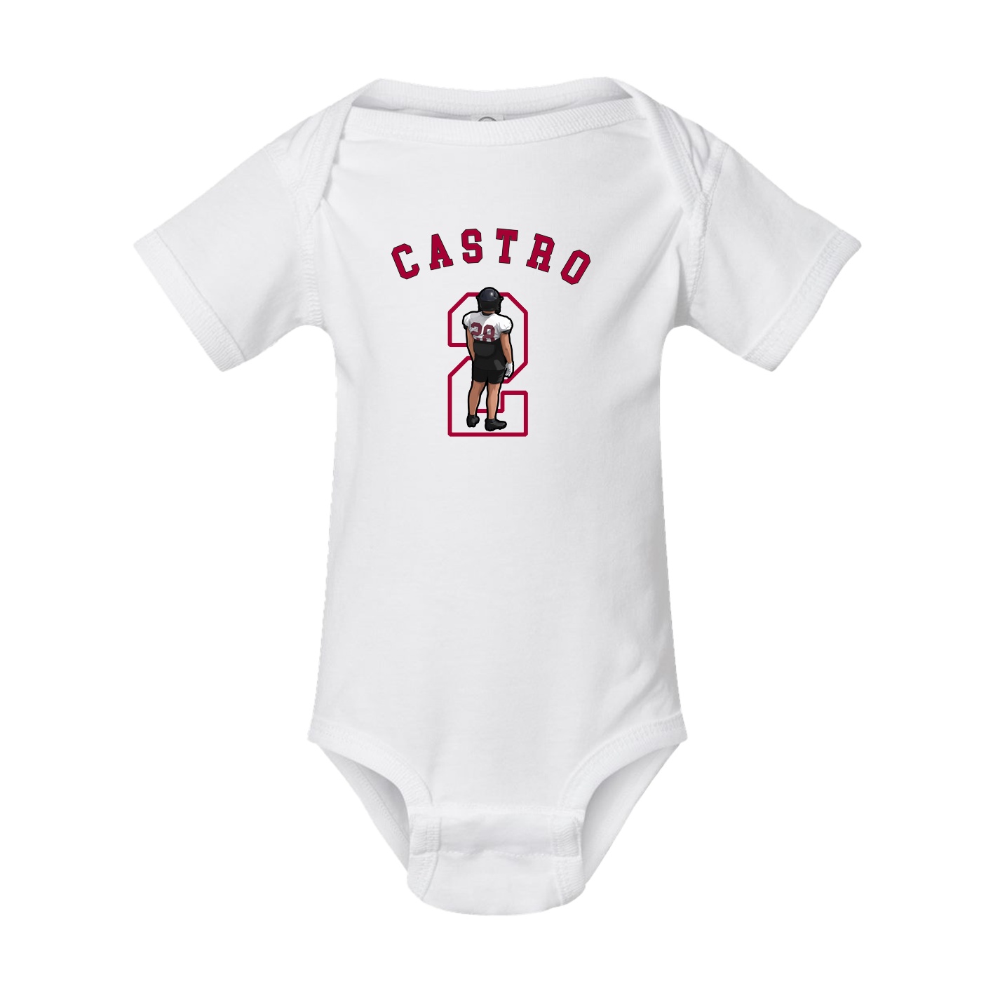 Baby Onesie — Shirsey Arch in White