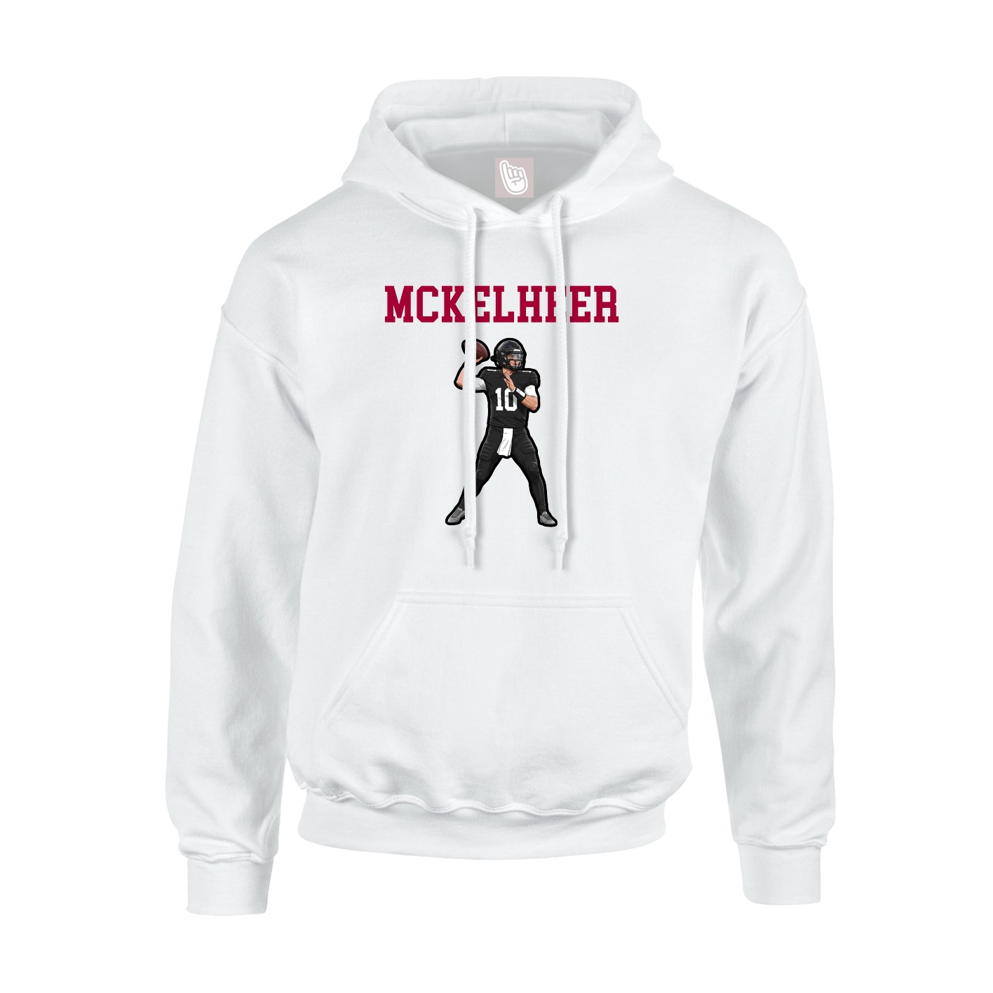 Youth Hoodie — Shirsey in White