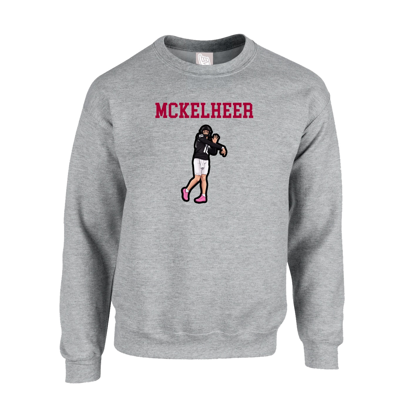 Fleece Crew — Shirsey in Grey