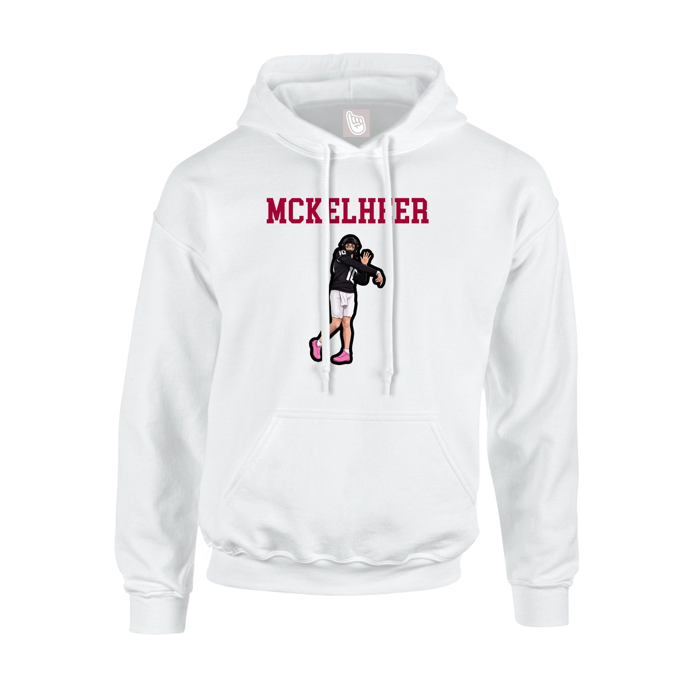 Youth Hoodie — Shirsey in White