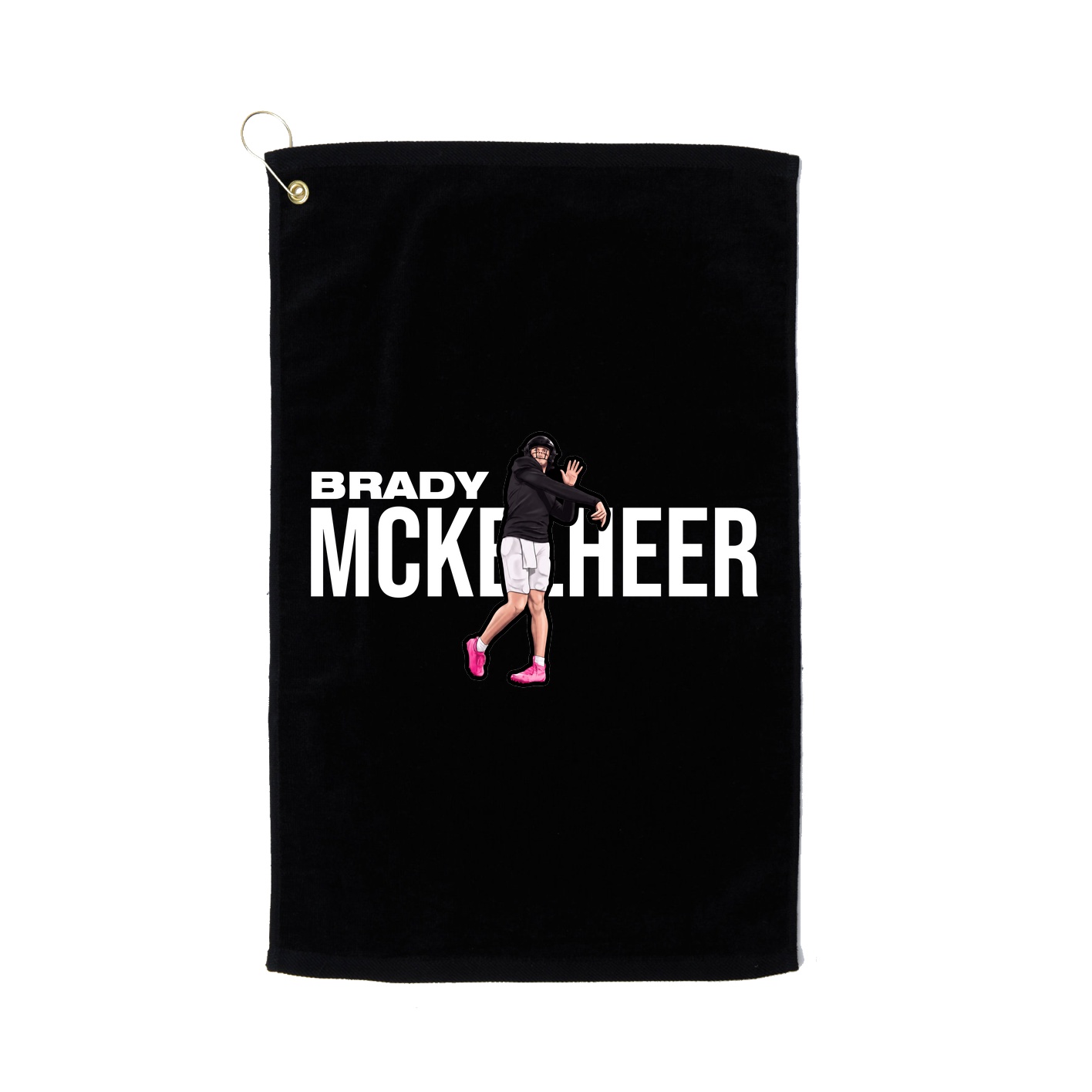Golf Towel — Player Name in Black