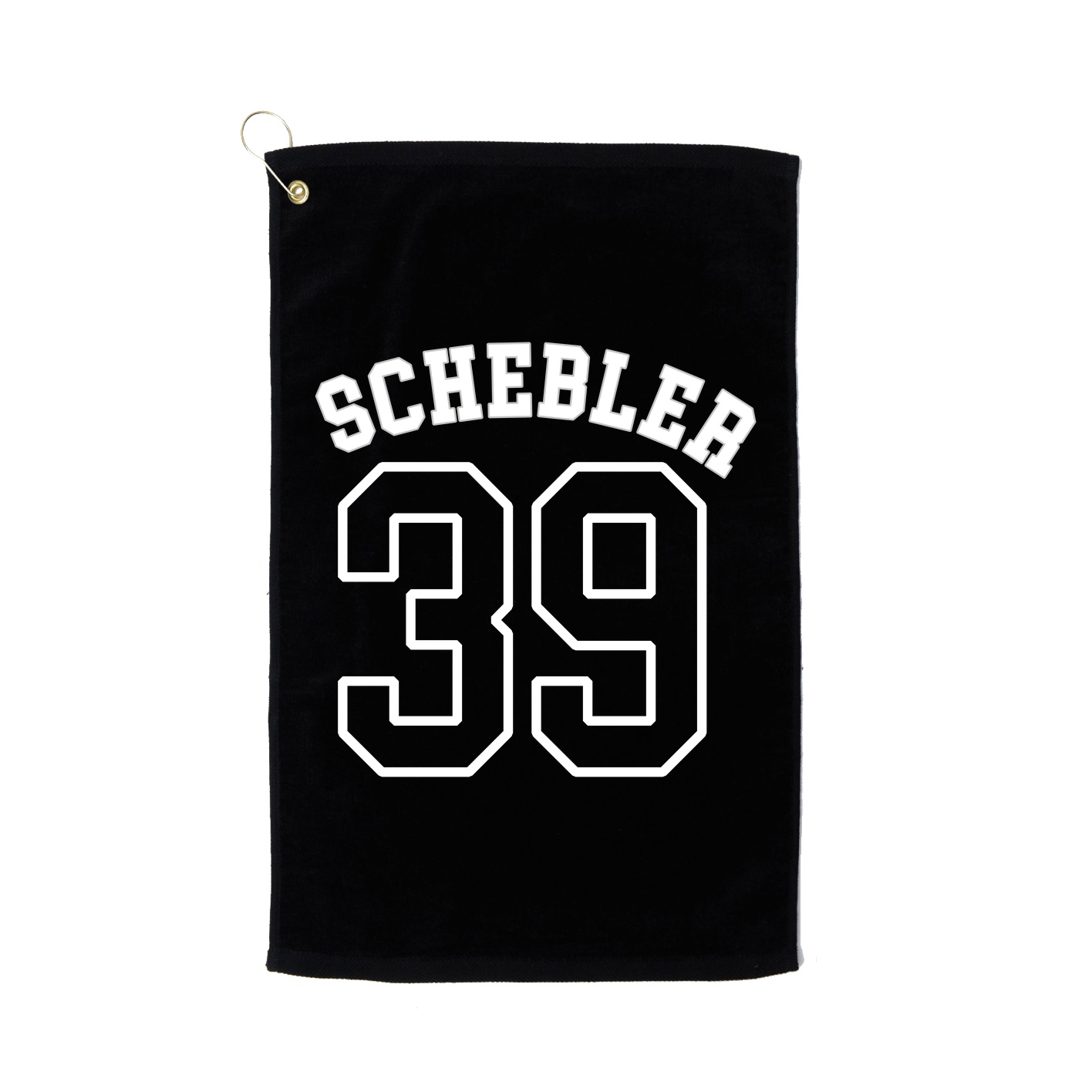 Golf Towel — Shirsey Arch in Black