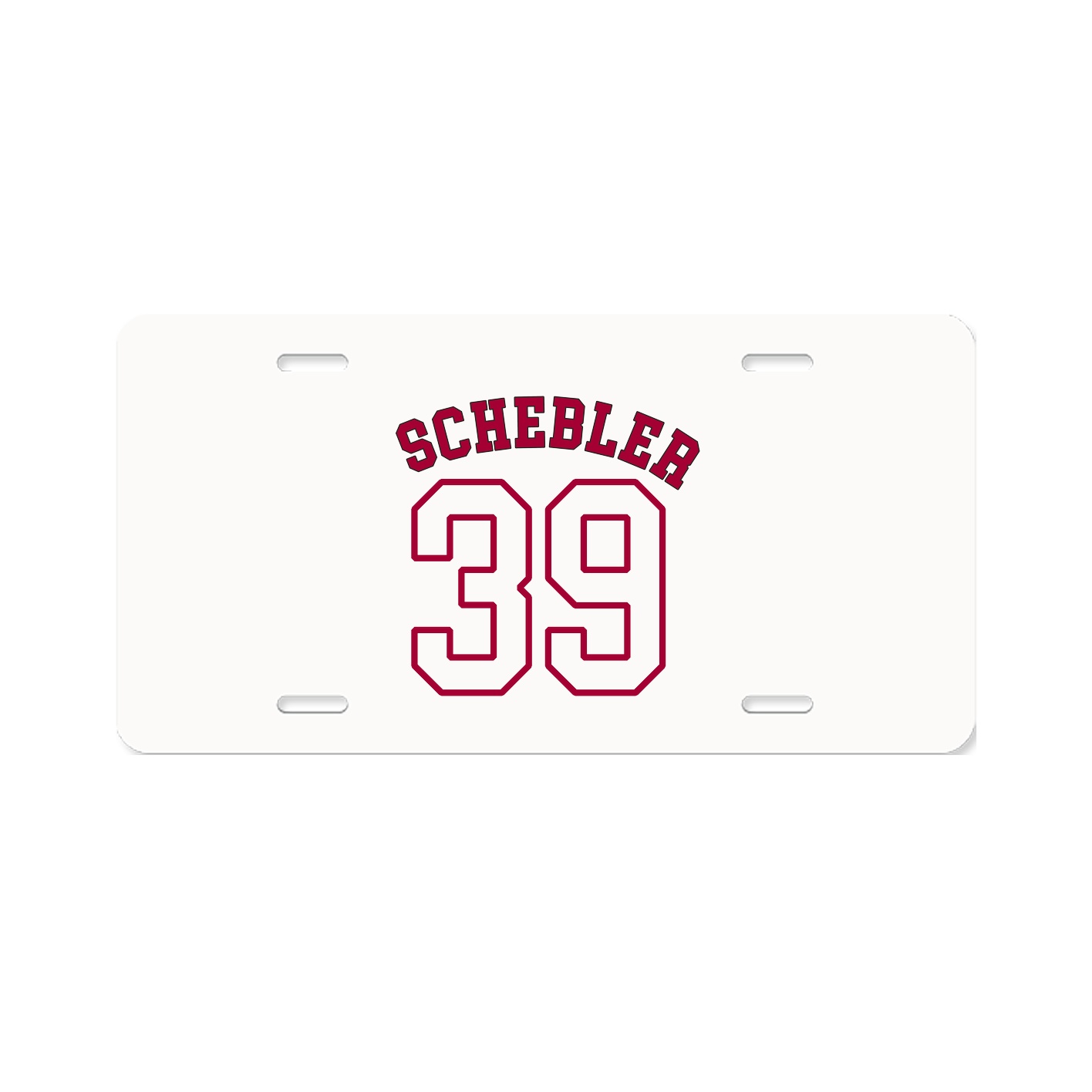 License Plate — Shirsey Arch in Classic