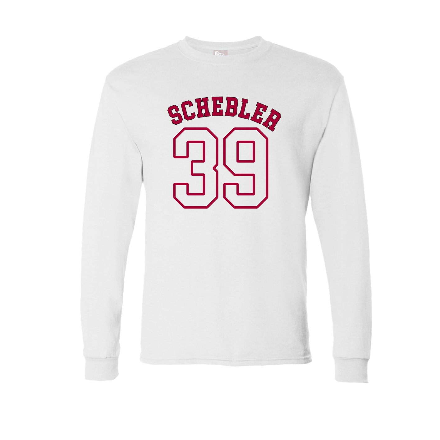 Long Sleeve Tee — Shirsey Arch in White