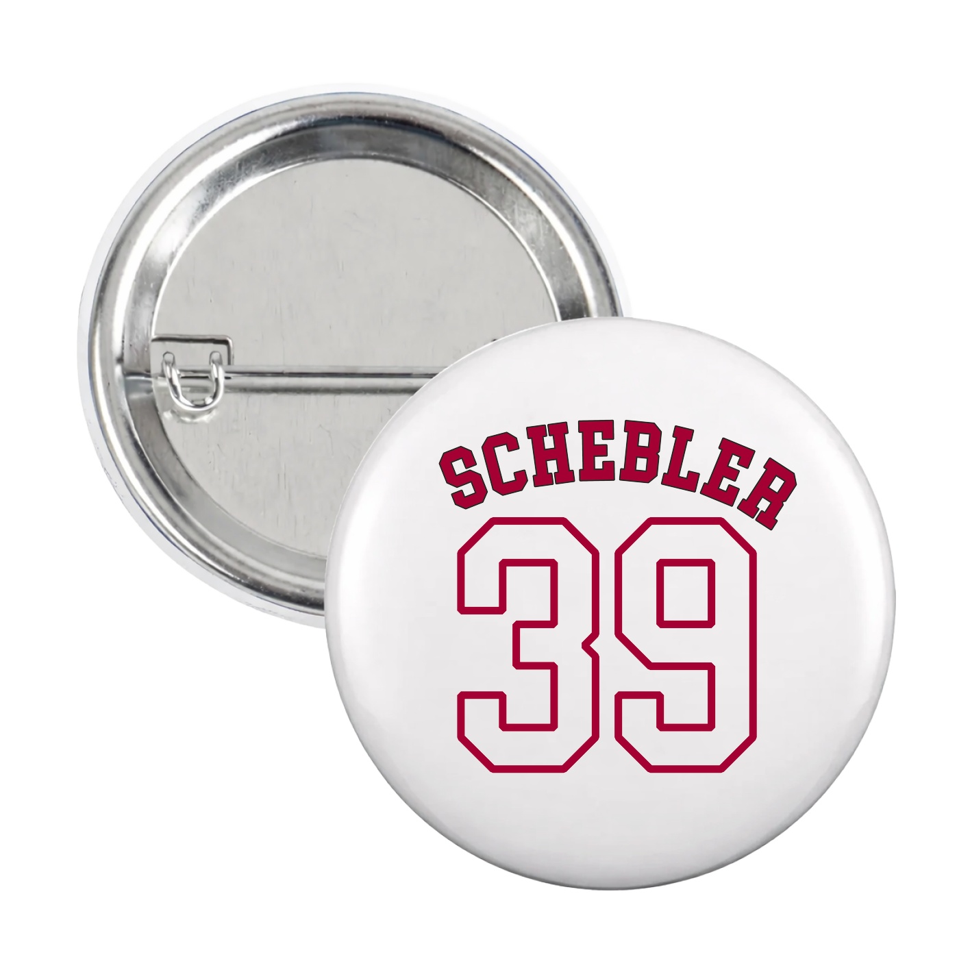 Game Day Button — Shirsey Arch in White