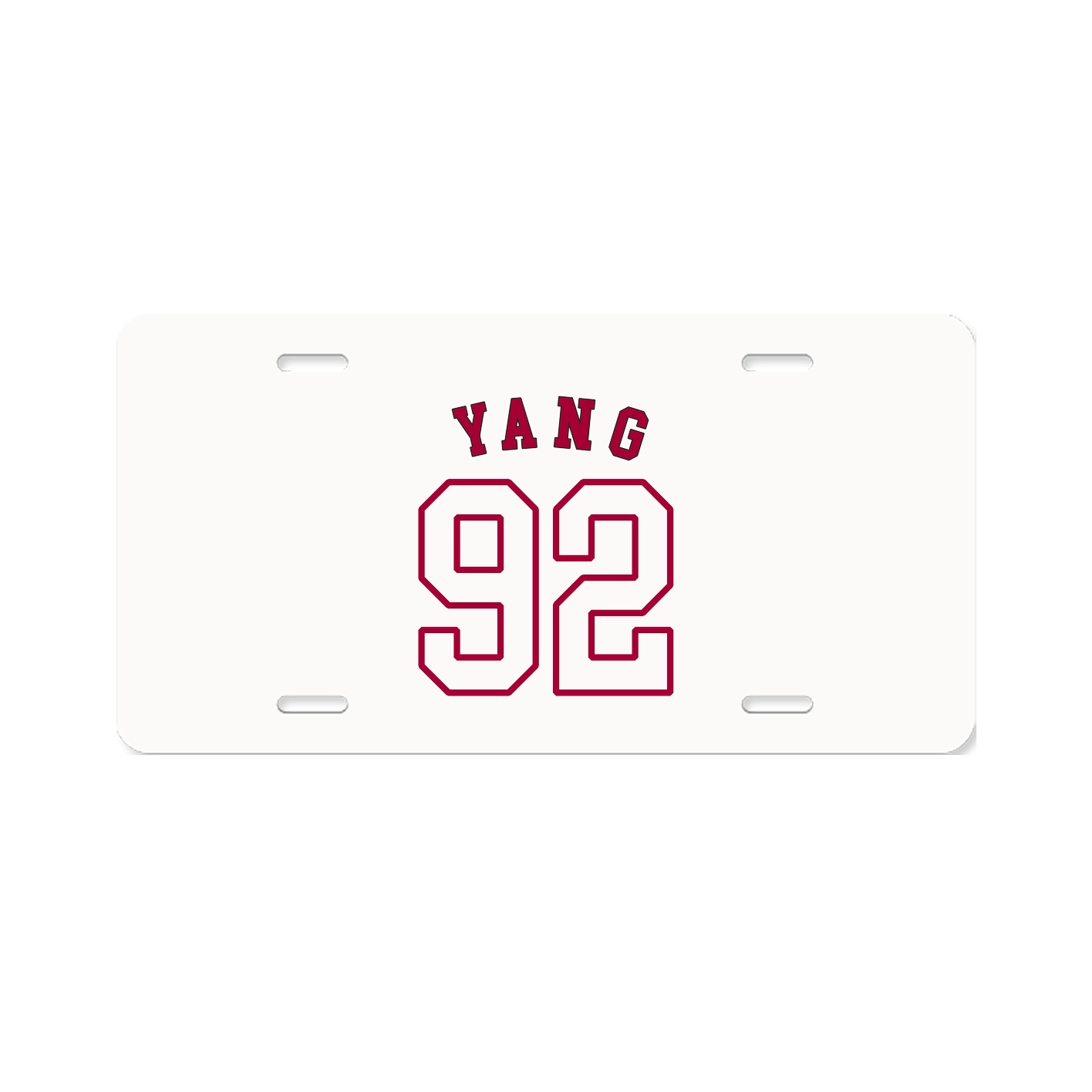 License Plate — Shirsey Arch in Classic