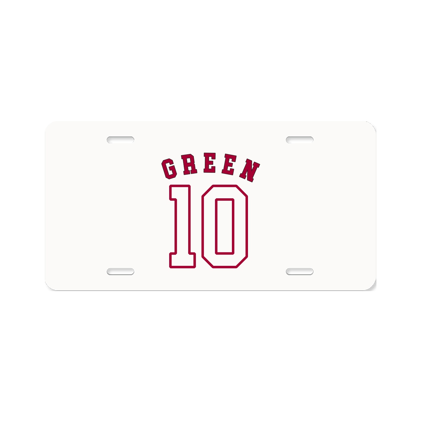 License Plate — Shirsey Arch in Classic