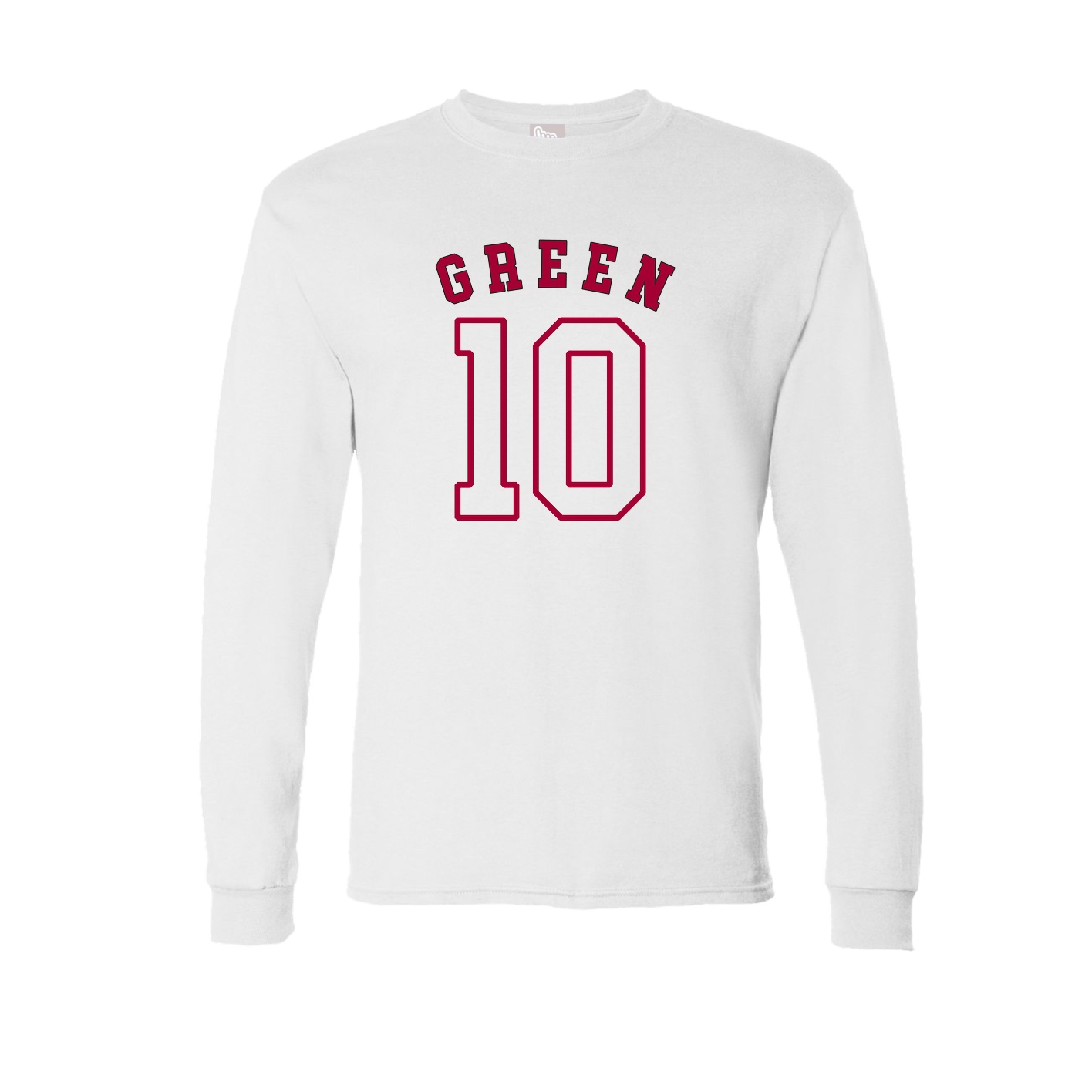 Long Sleeve Tee — Shirsey Arch in White