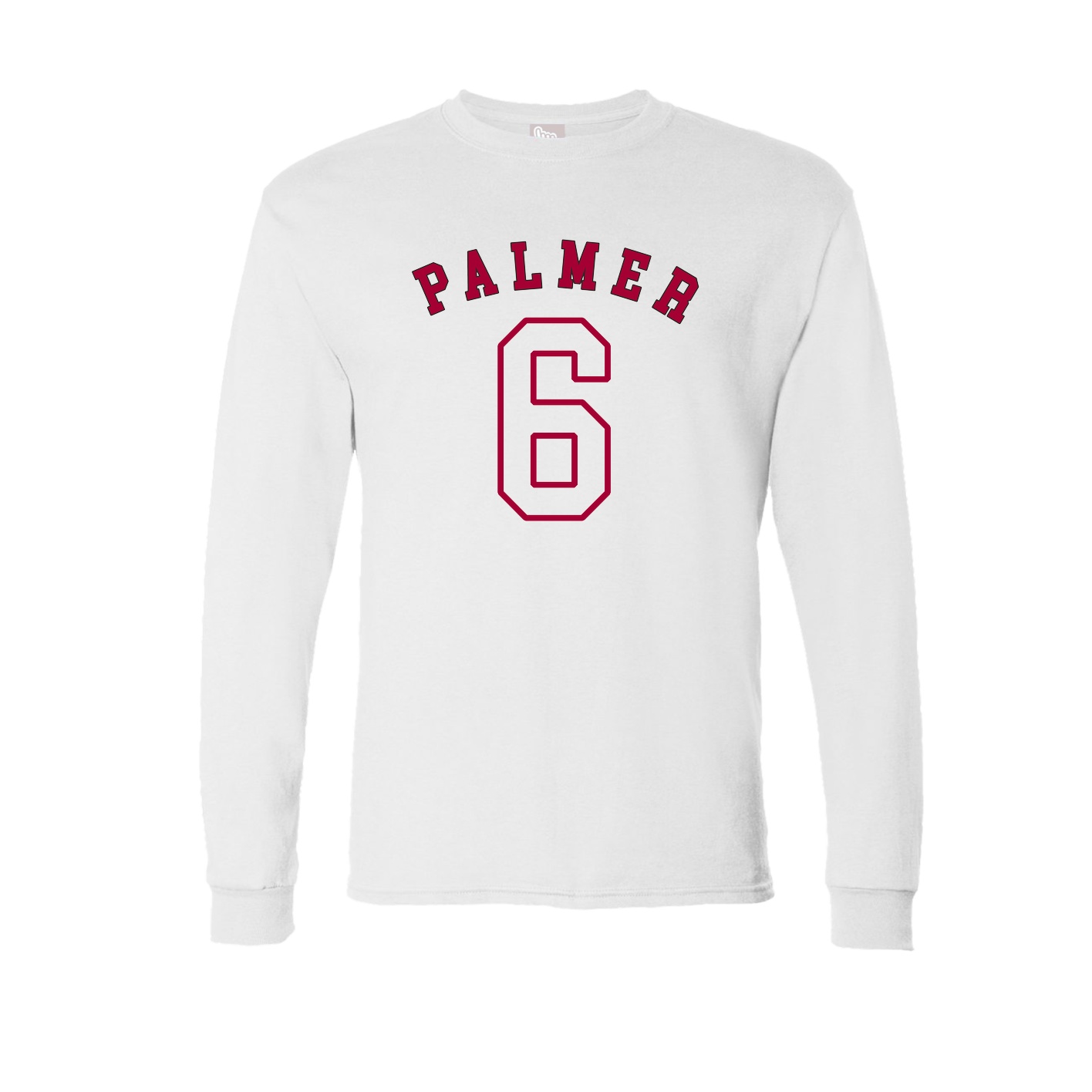 Long Sleeve Tee — Shirsey Arch in White