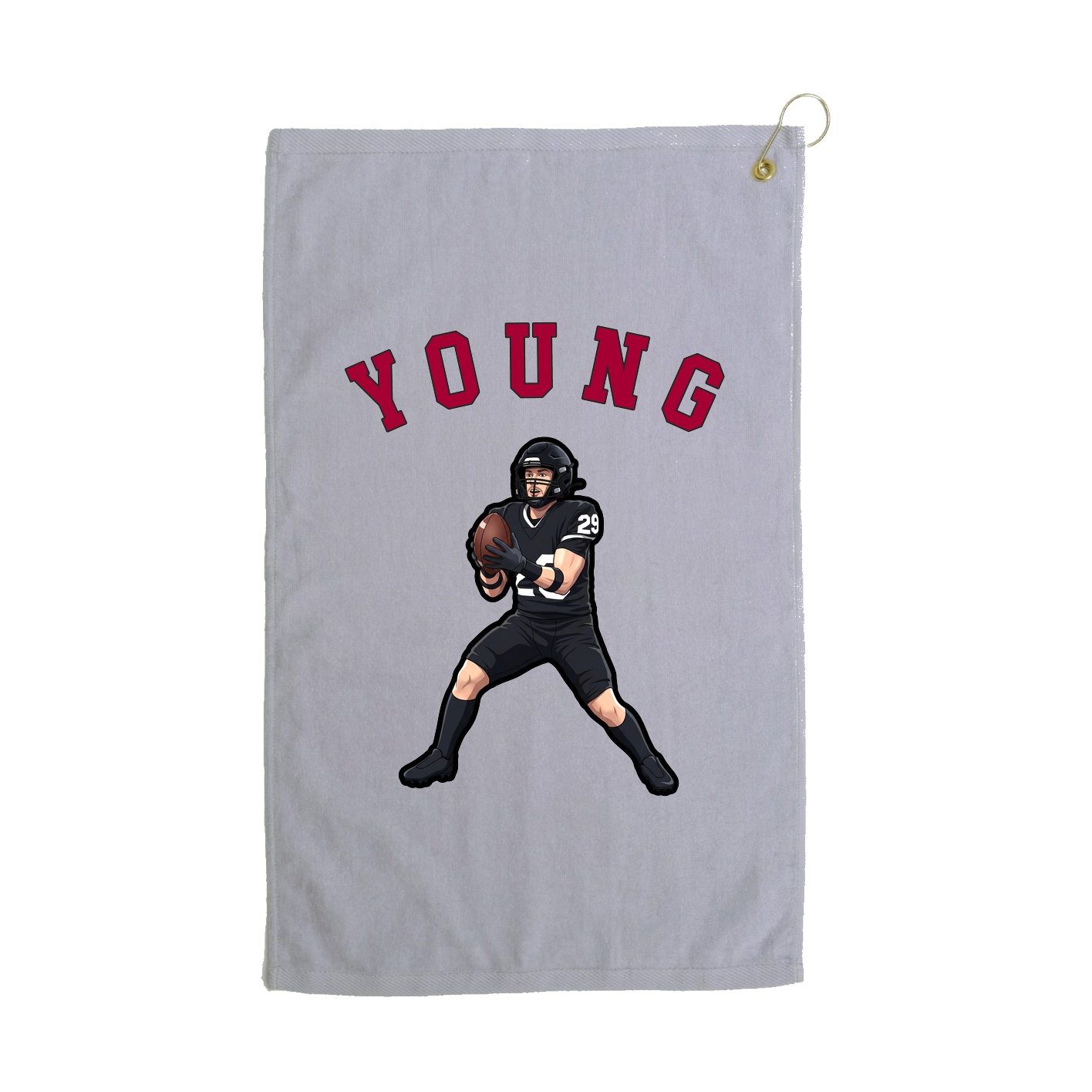 Golf Towel — Shirsey Arch in Grey