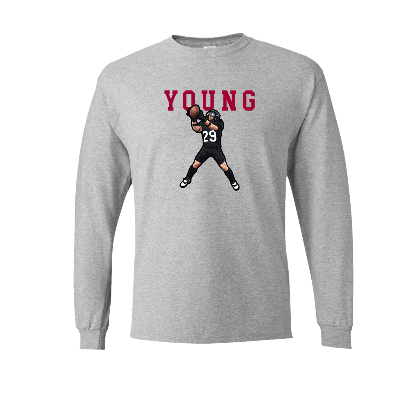 Long Sleeve Tee — Shirsey in Grey