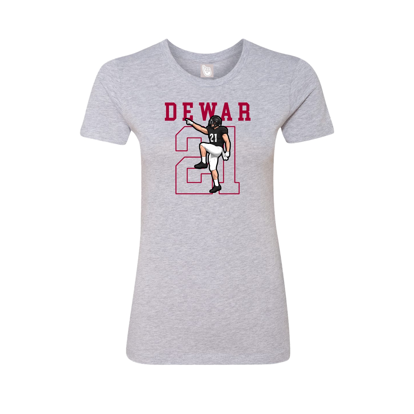 Fitted Women's Tee — Shirsey in Grey