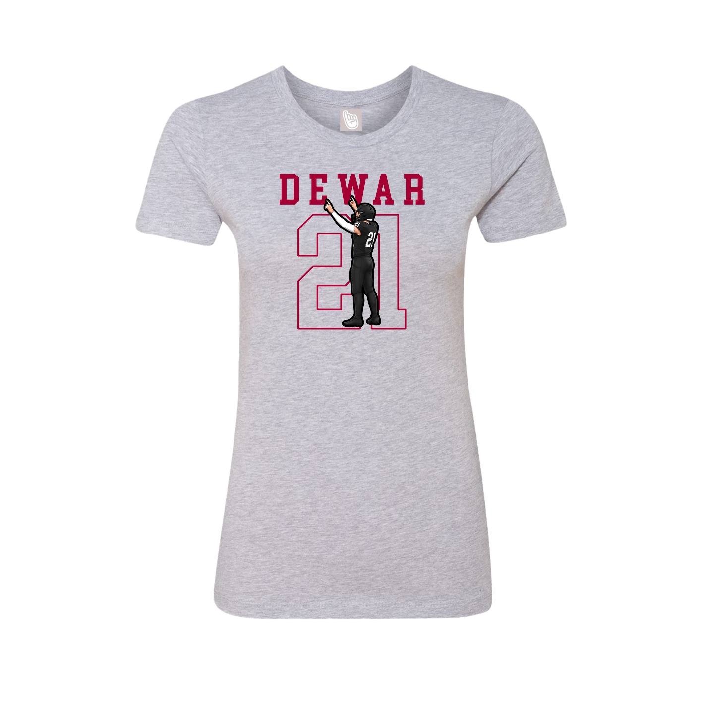 Fitted Women's Tee — Shirsey in Grey