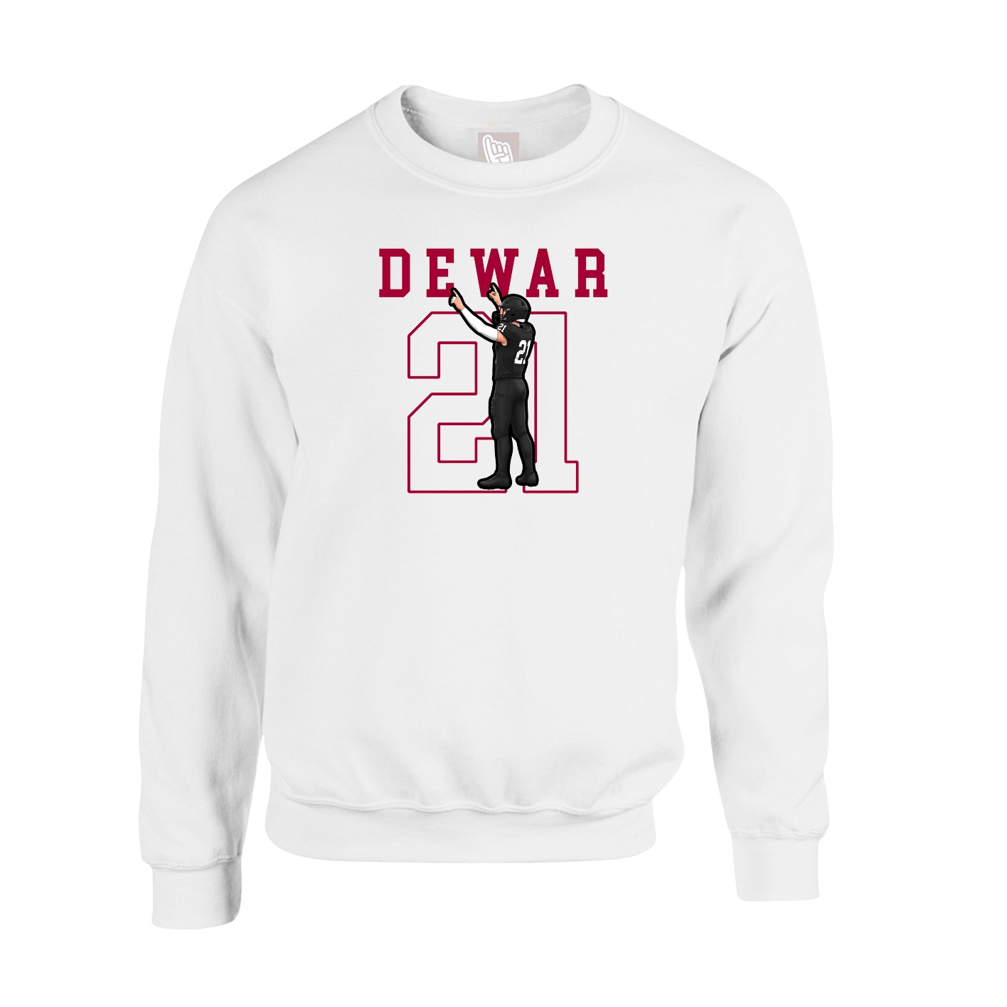 Fleece Crew — Shirsey in White