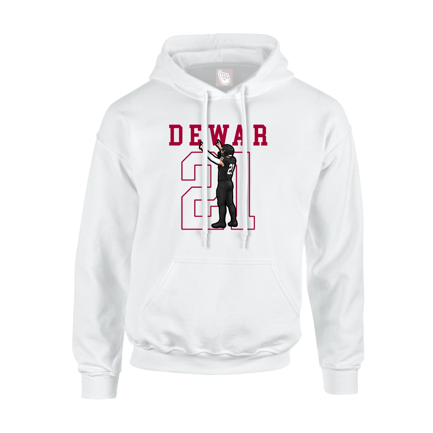 Youth Hoodie — Shirsey in White
