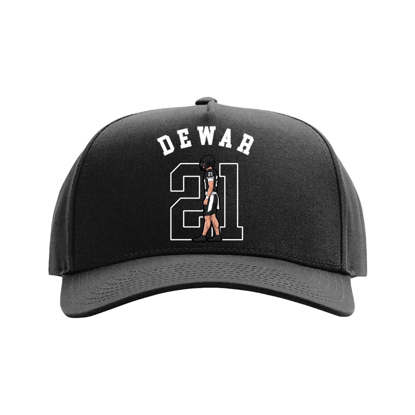 Full Fabric Five-Panel Champ Cap