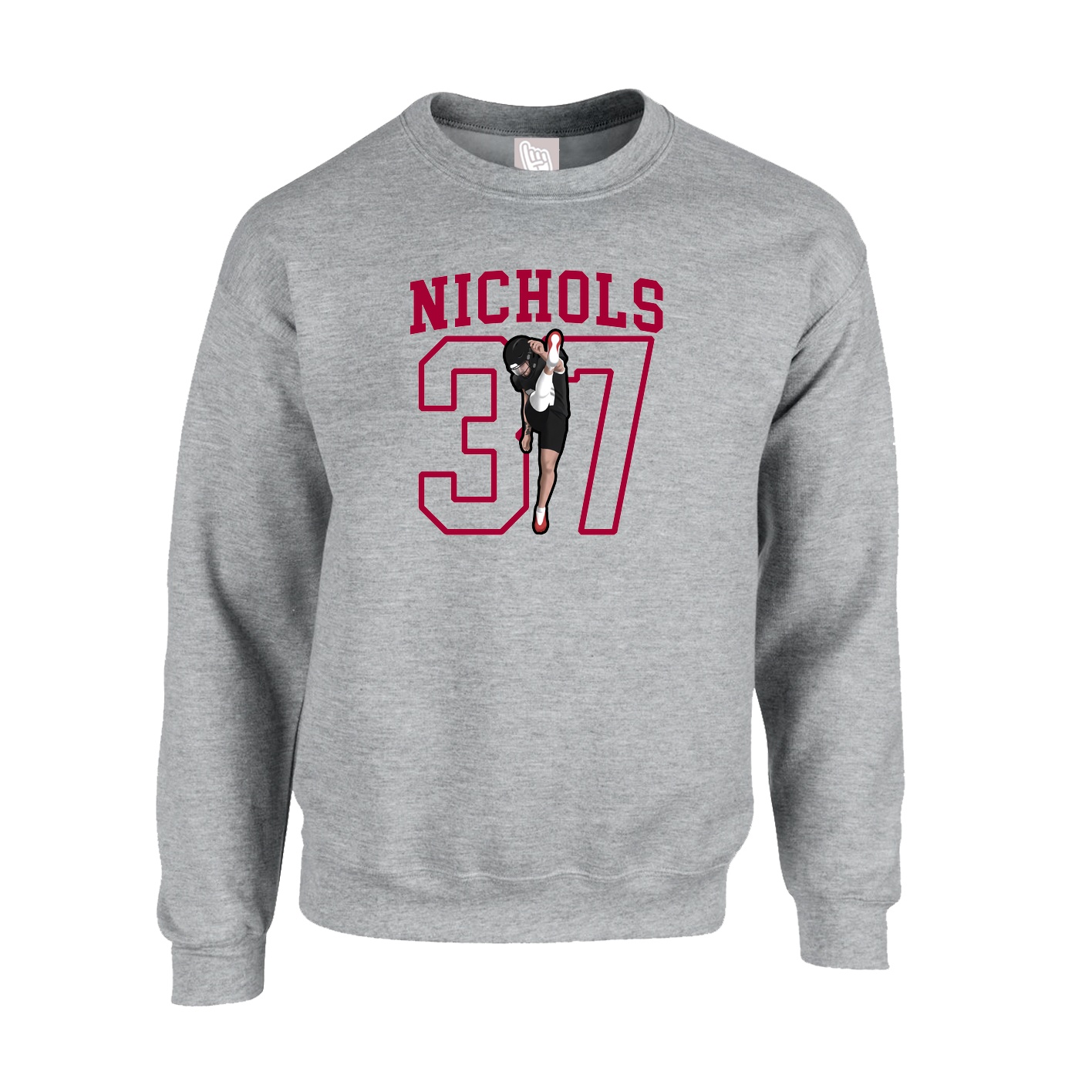 Fleece Crew — Shirsey in Grey