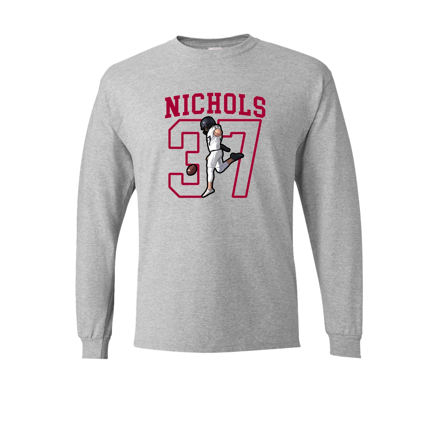Long Sleeve Tee — Shirsey in Grey