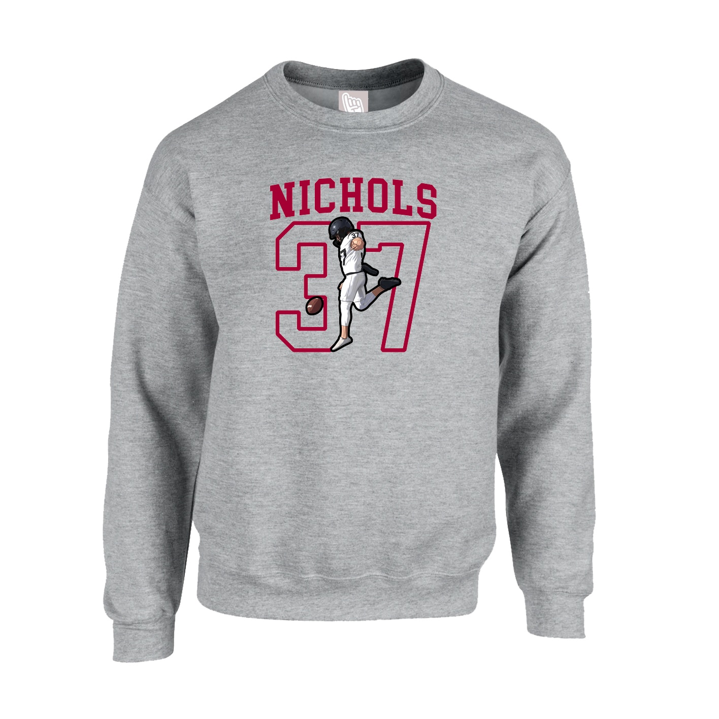 Fleece Crew — Shirsey in Grey