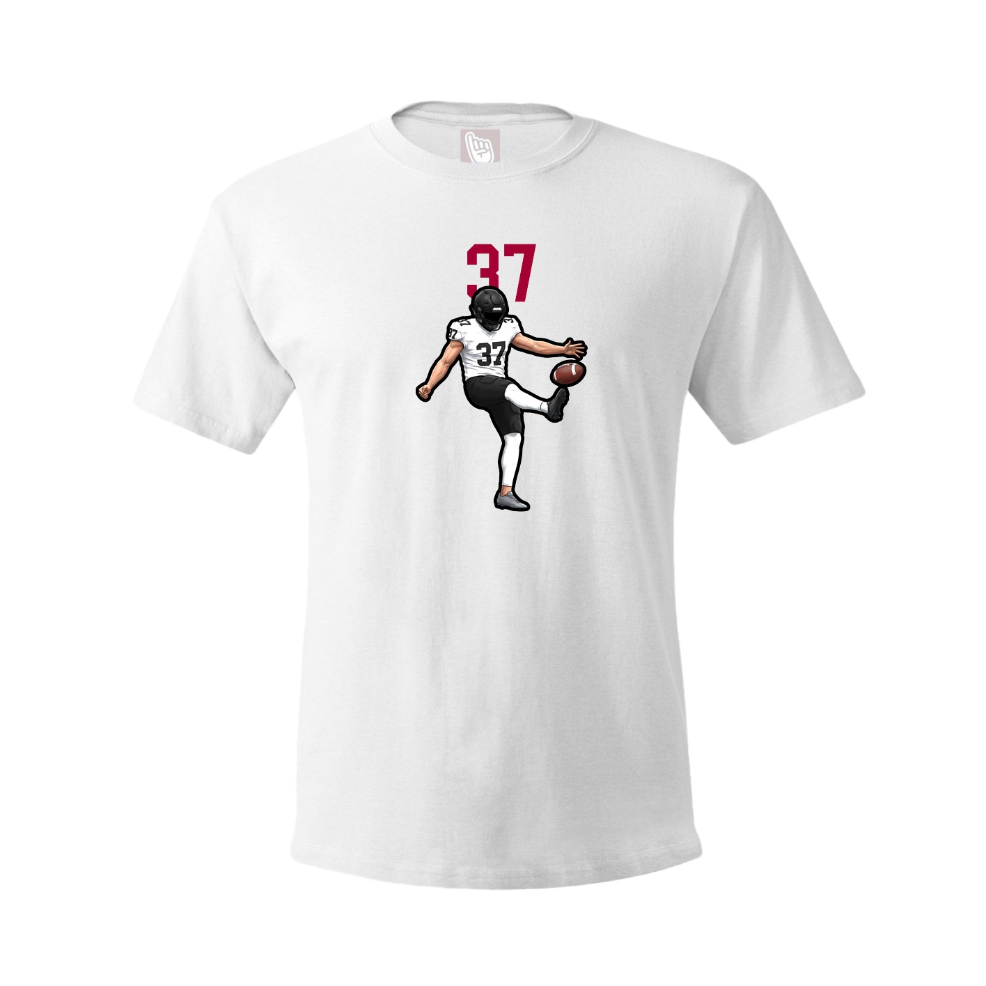 Tee — Number Top in White