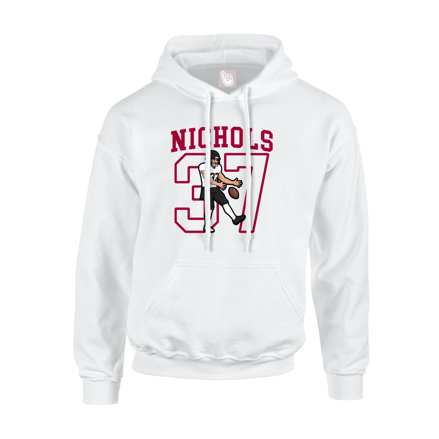 Youth Hoodie — Shirsey in White
