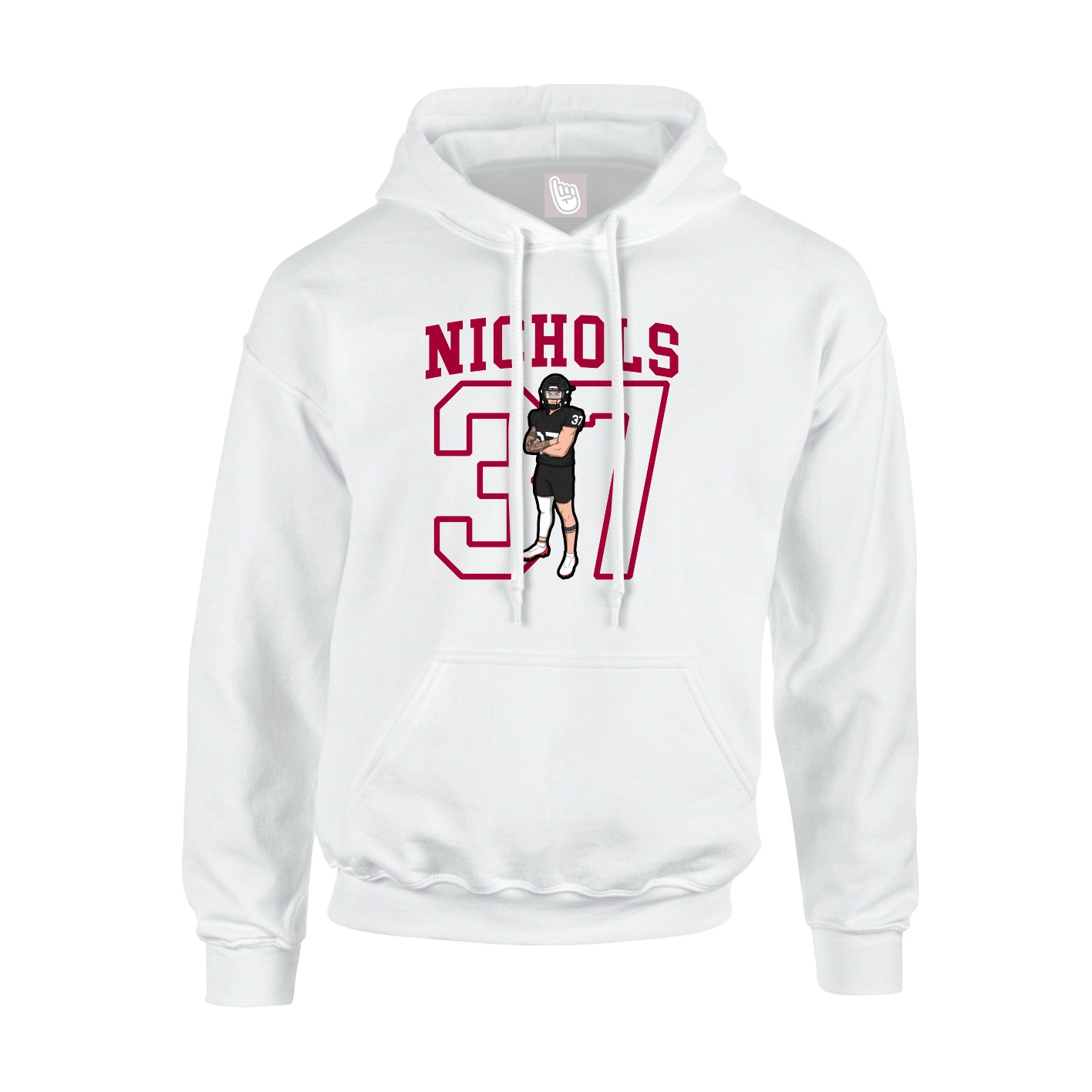 Youth Hoodie — Shirsey in White