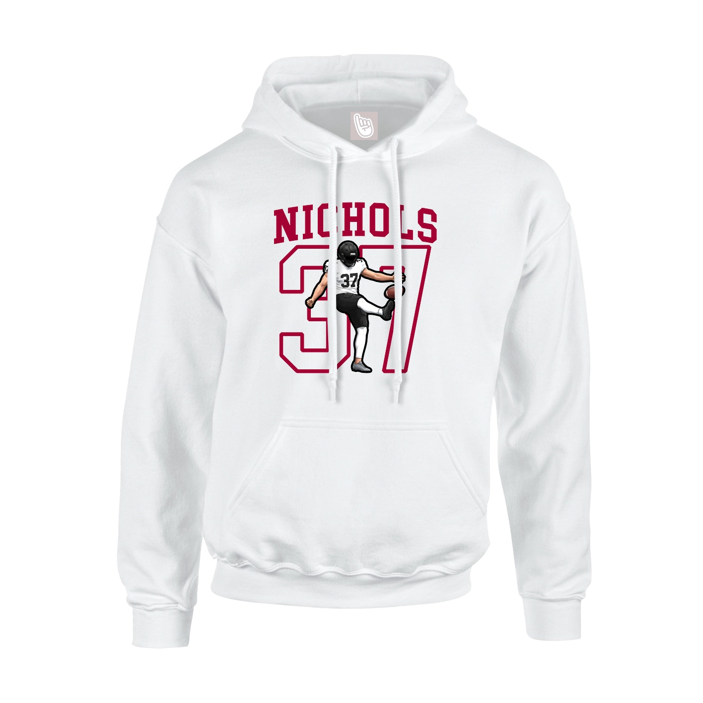 Youth Hoodie — Shirsey in White