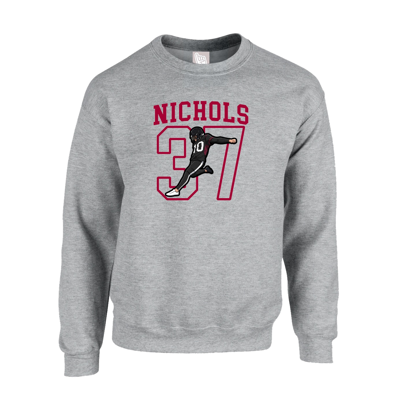 Fleece Crew — Shirsey in Grey