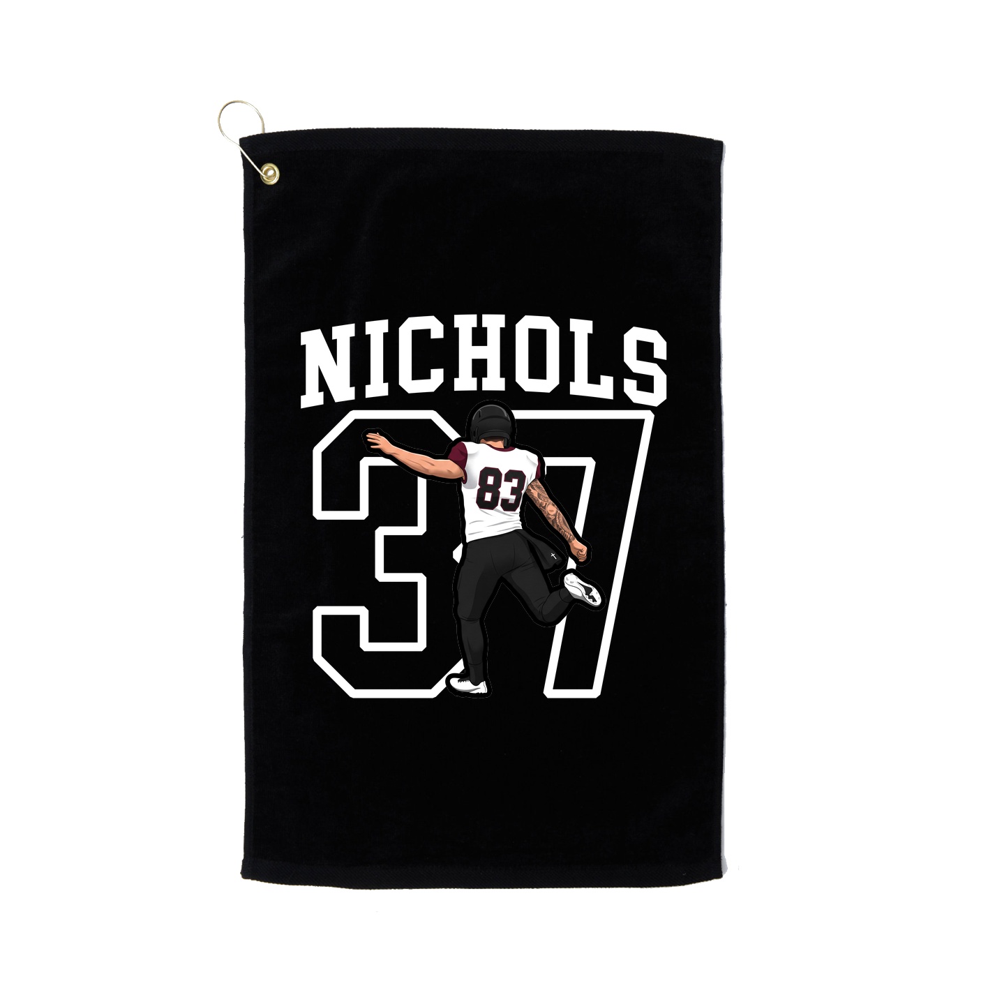 Golf Towel — Shirsey in Black