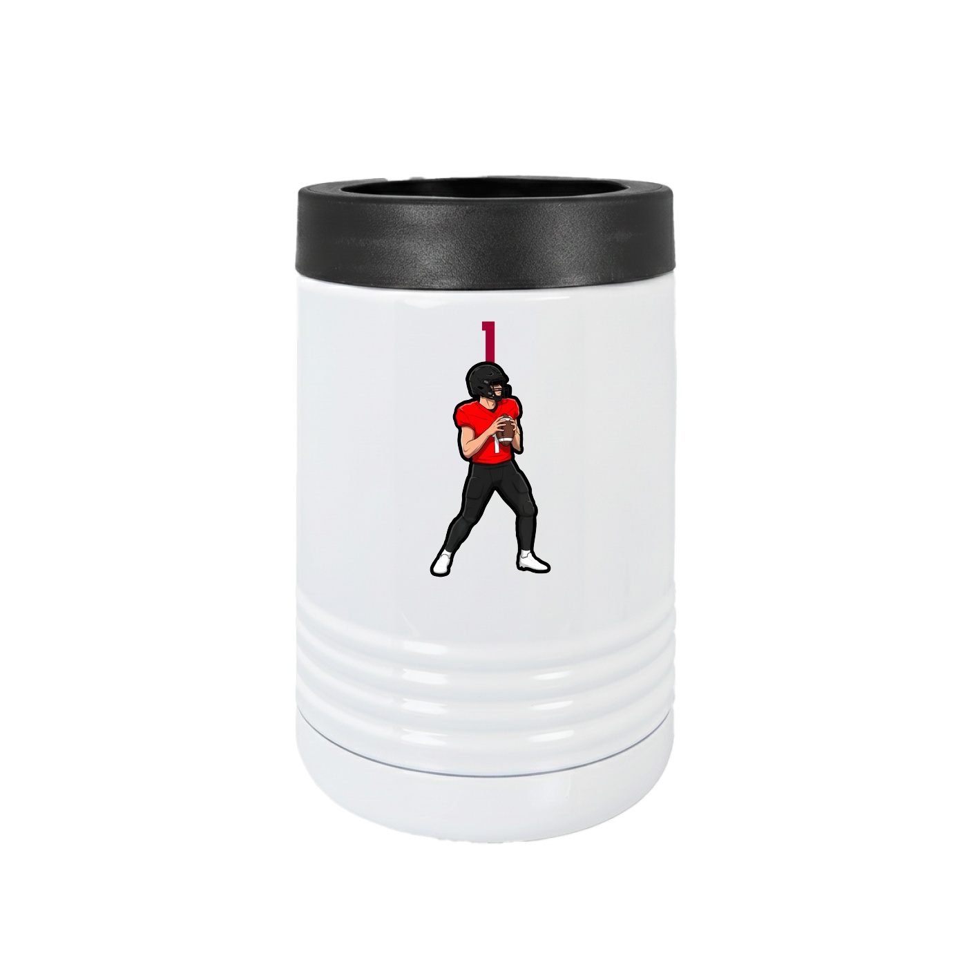 Beverage Holder — Number Top in White
