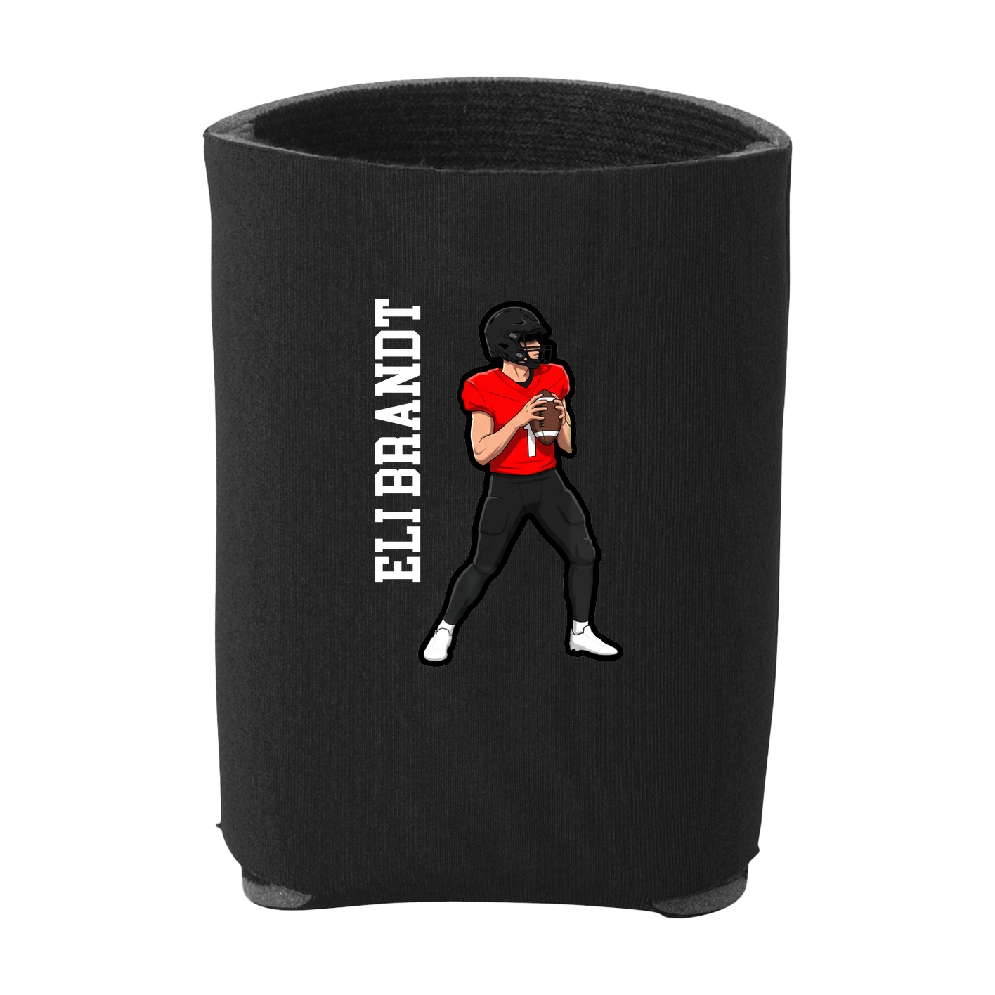 Can Holder — Name Vertical in Black
