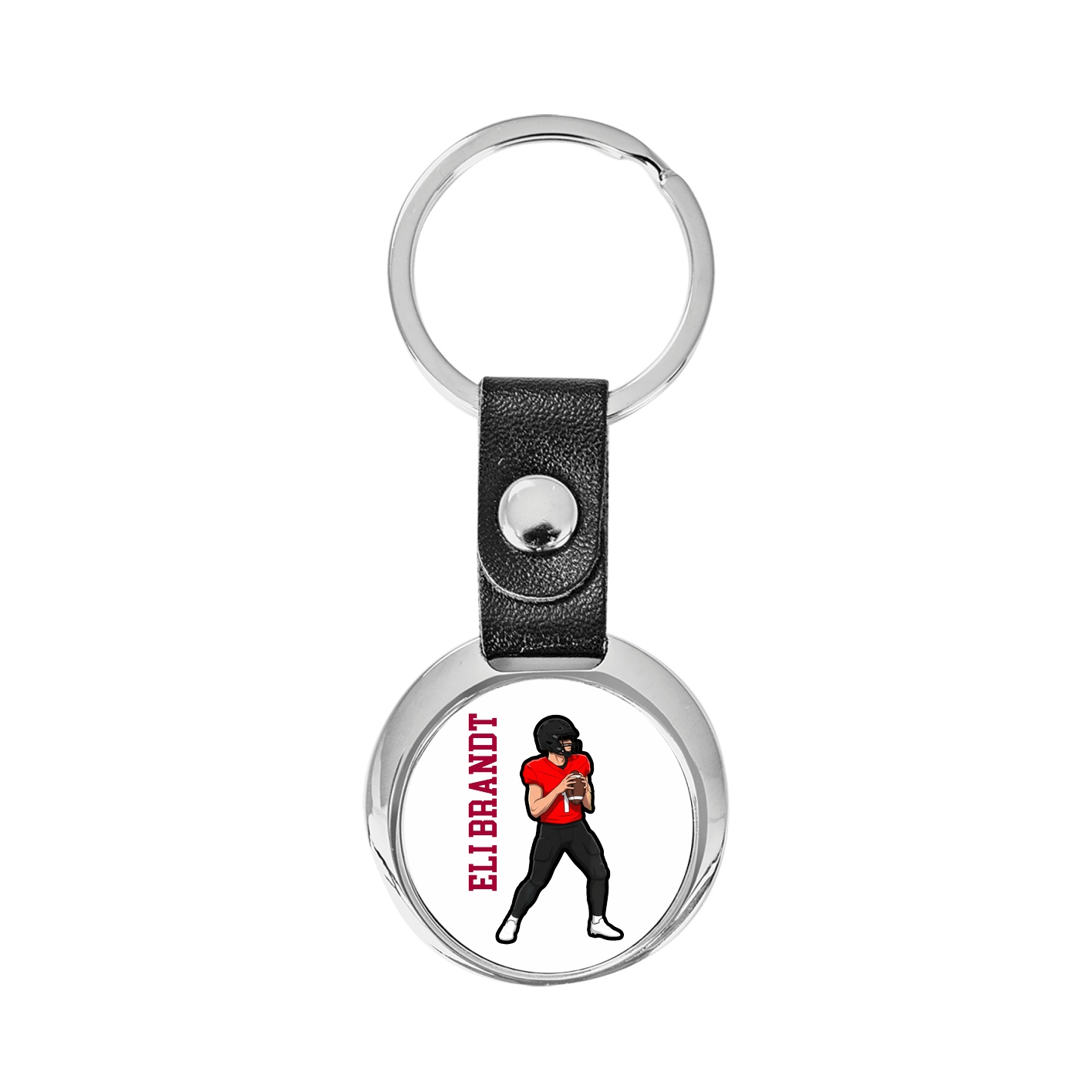 Key Chain — Name Vertical in Classic
