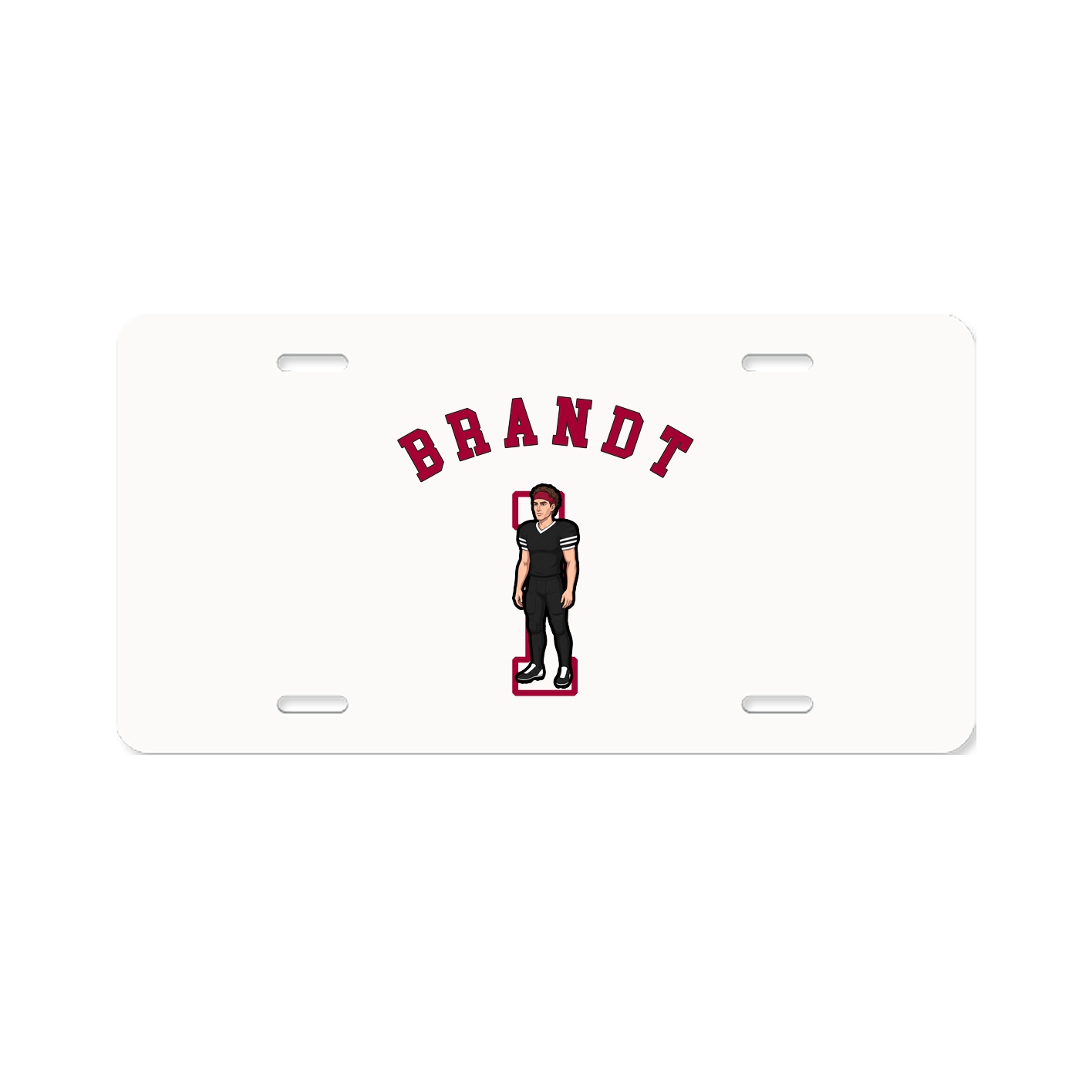 License Plate — Shirsey Arch in Classic
