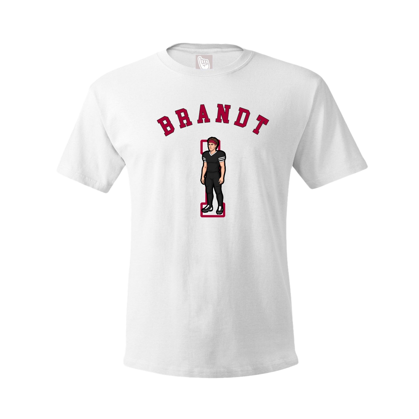 Youth Tee — Shirsey Arch in White
