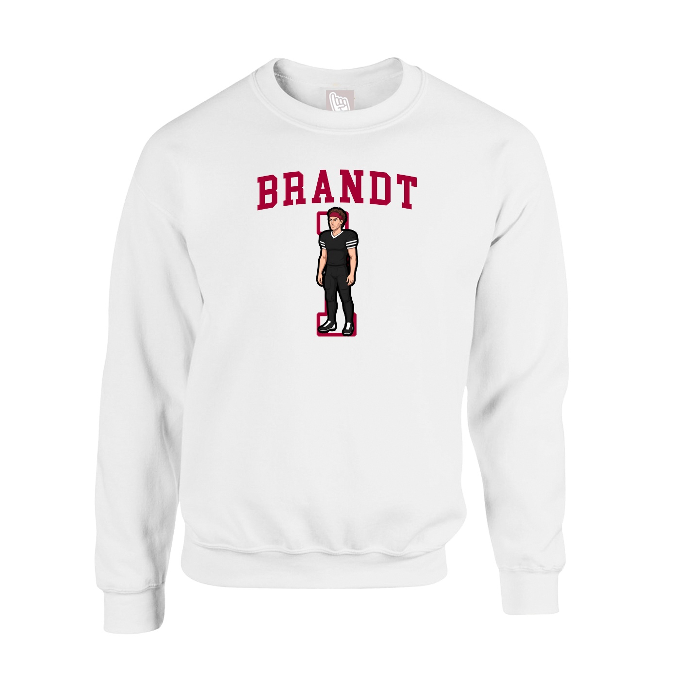 Fleece Crew — Shirsey in White