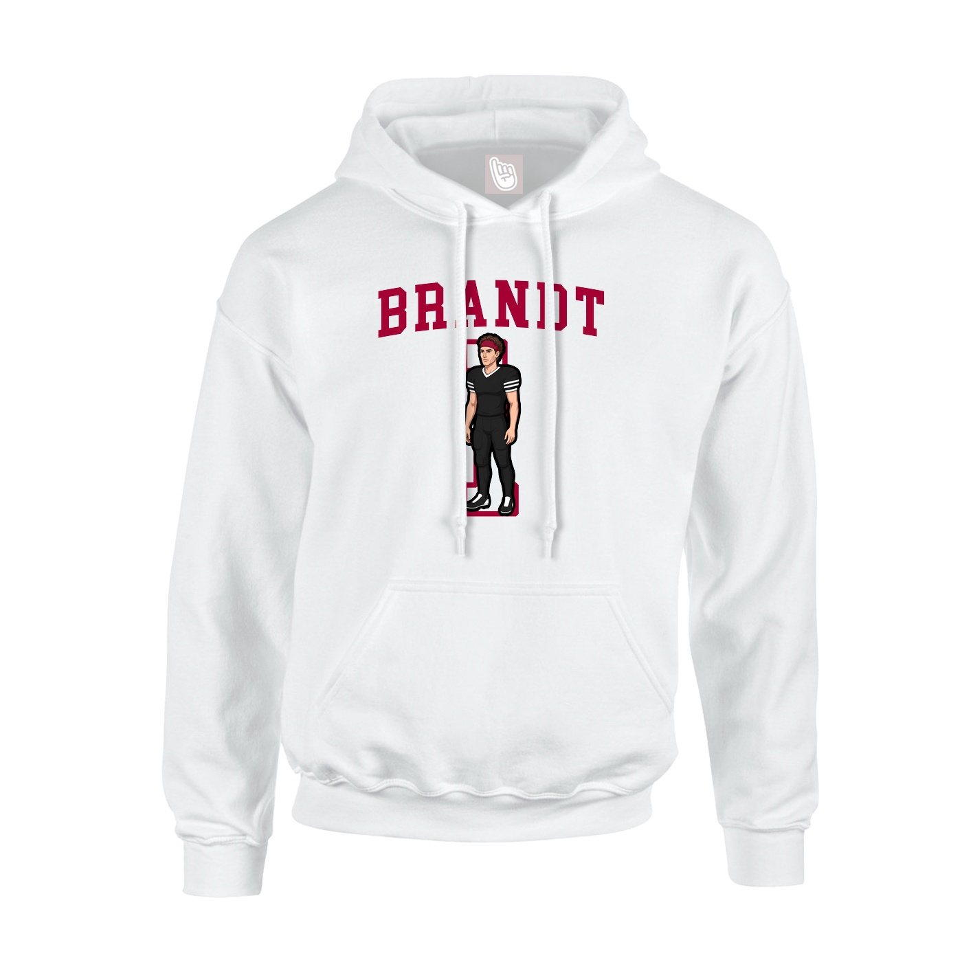 Youth Hoodie — Shirsey in White
