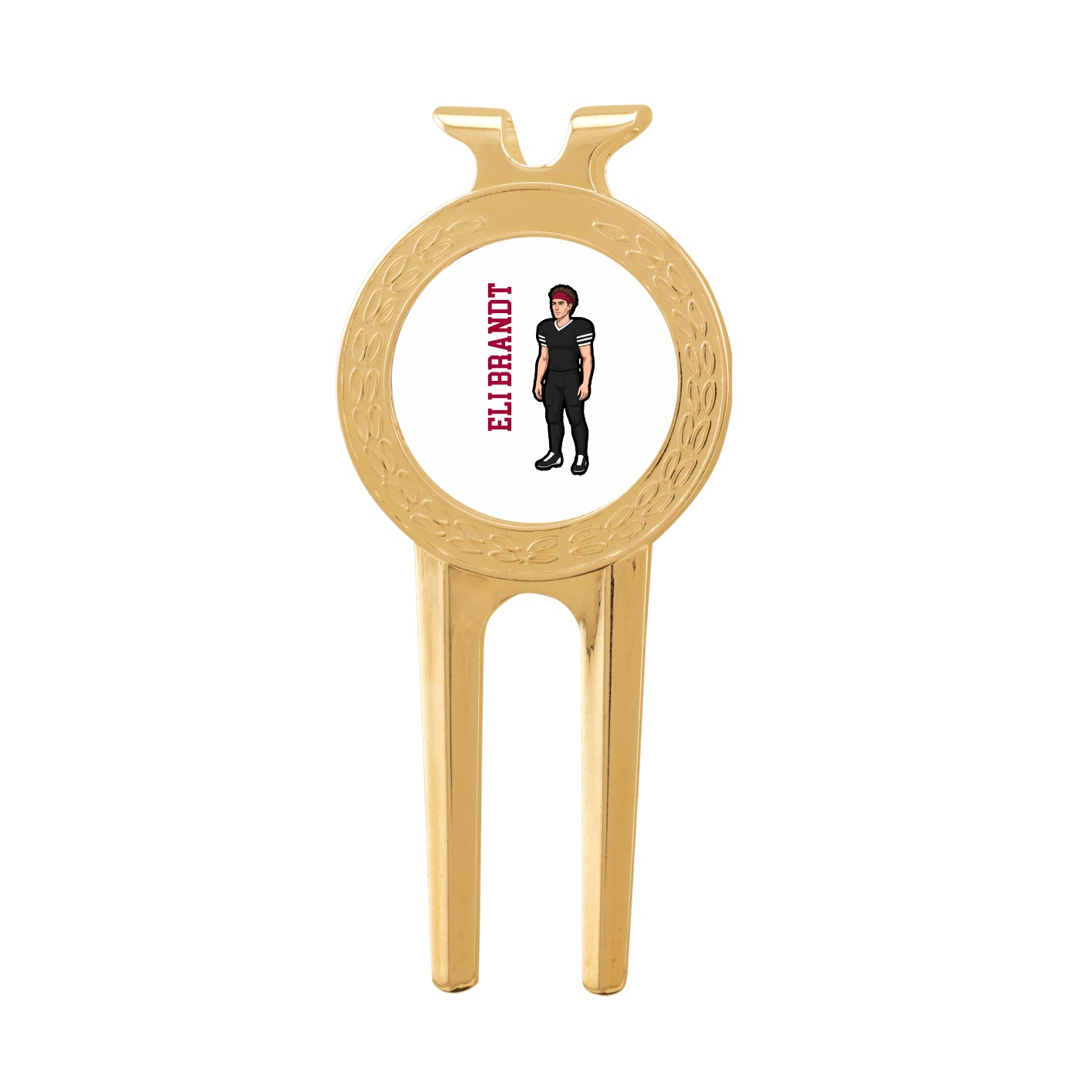Divot Tool with Ball Marker — Name Vertical in Classic